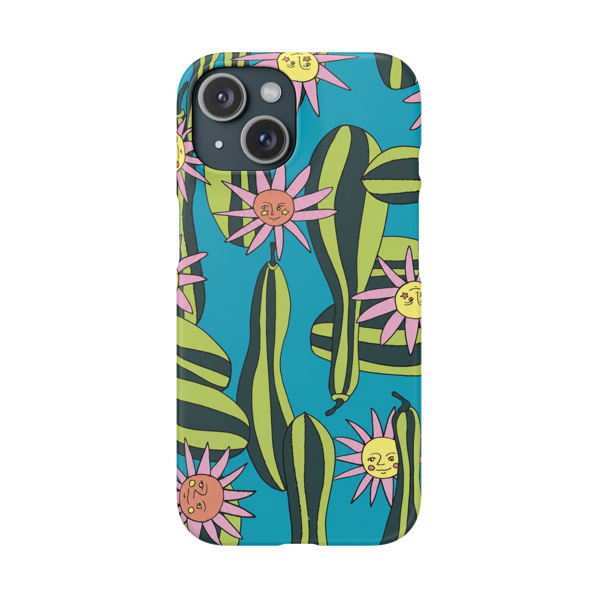 Whimsical Floral Garden Phone Case