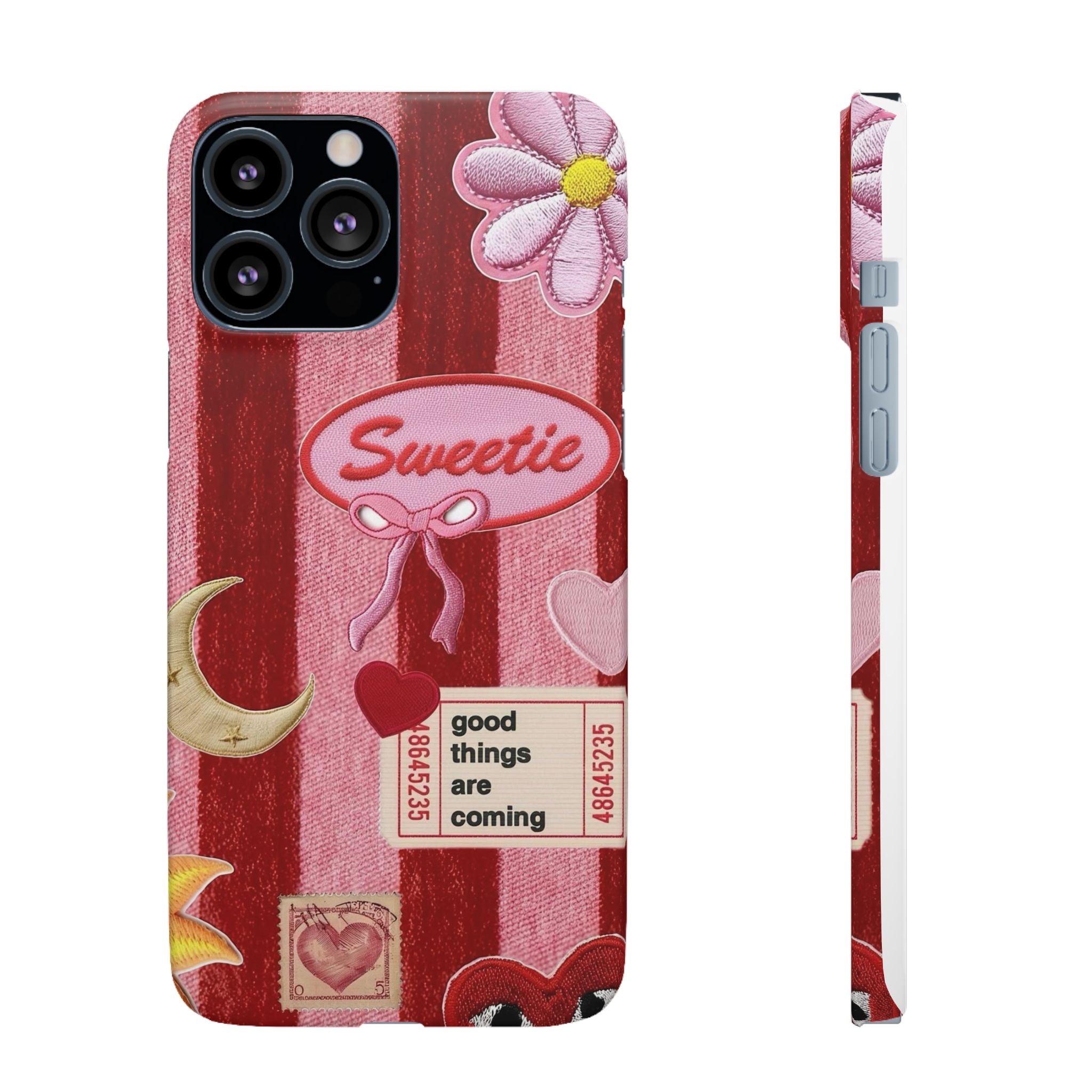 Coquette Patch Phone Case