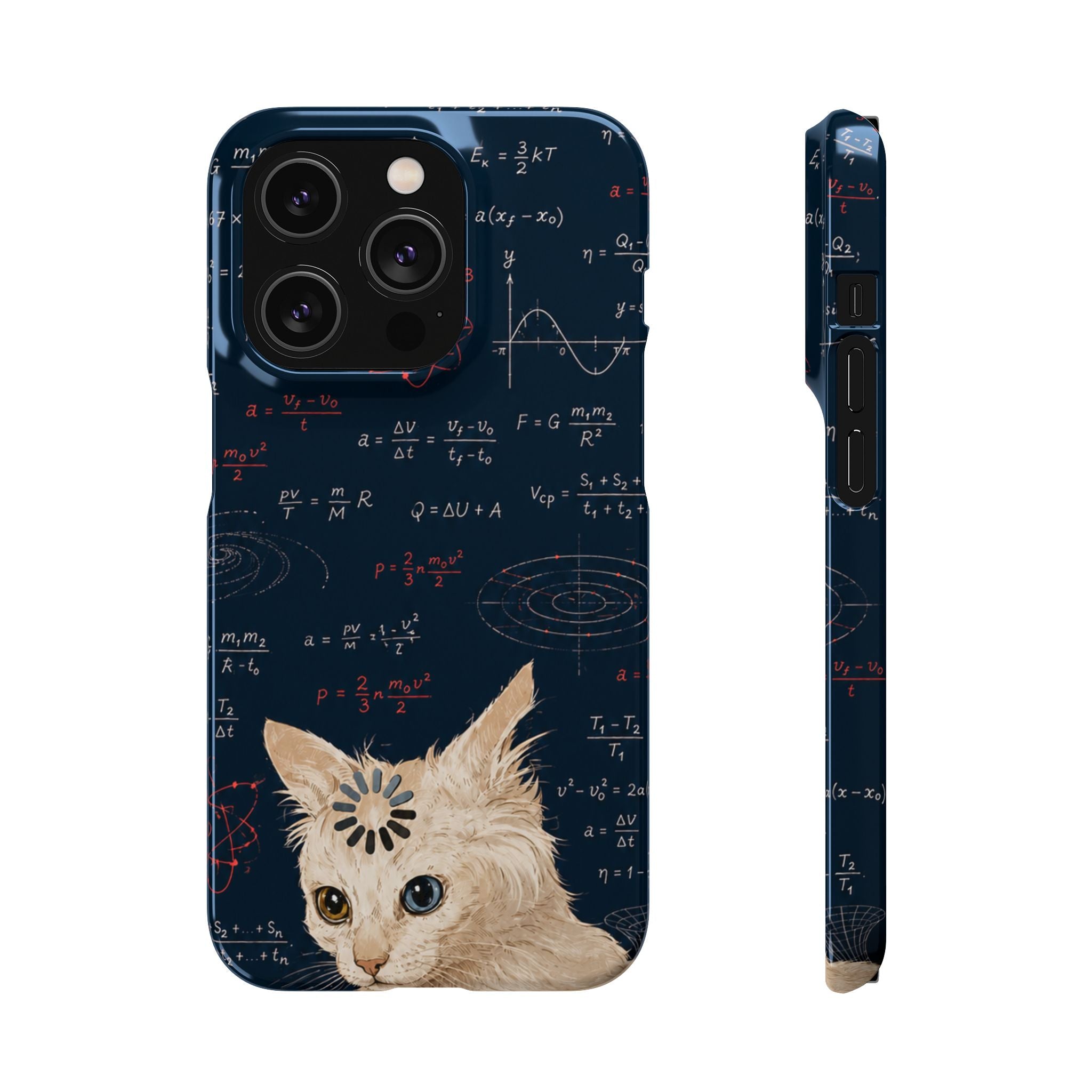 Quantum Kitty Physics Phone Case