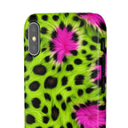 Neon Leopard Phone Case