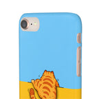 Peekaboo Orange Cat Phone Case