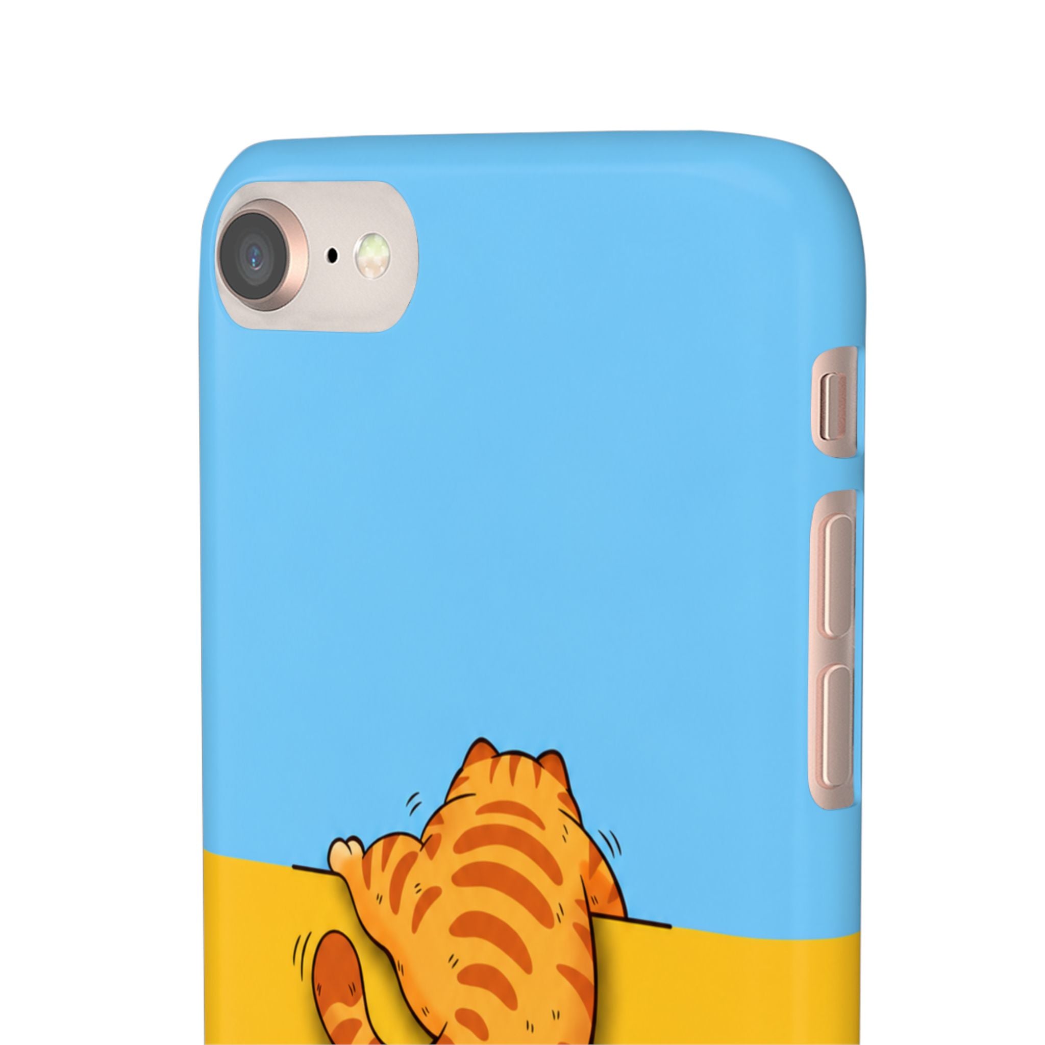Peekaboo Orange Cat Phone Case