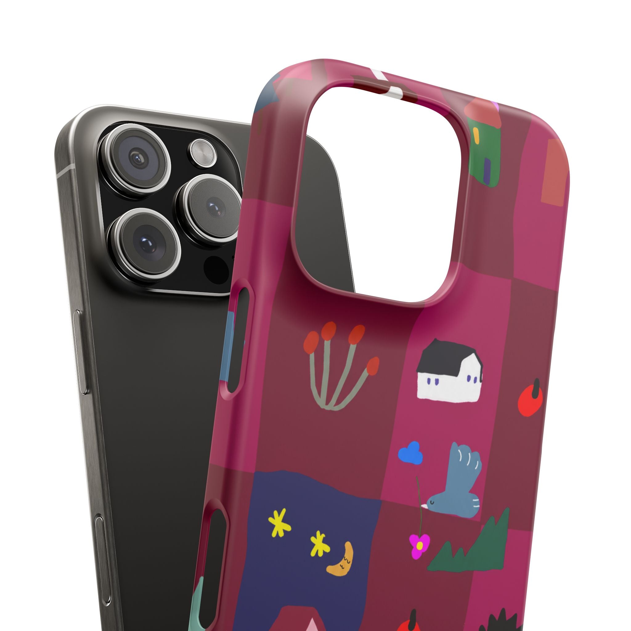 Whimsical Village Phone Case