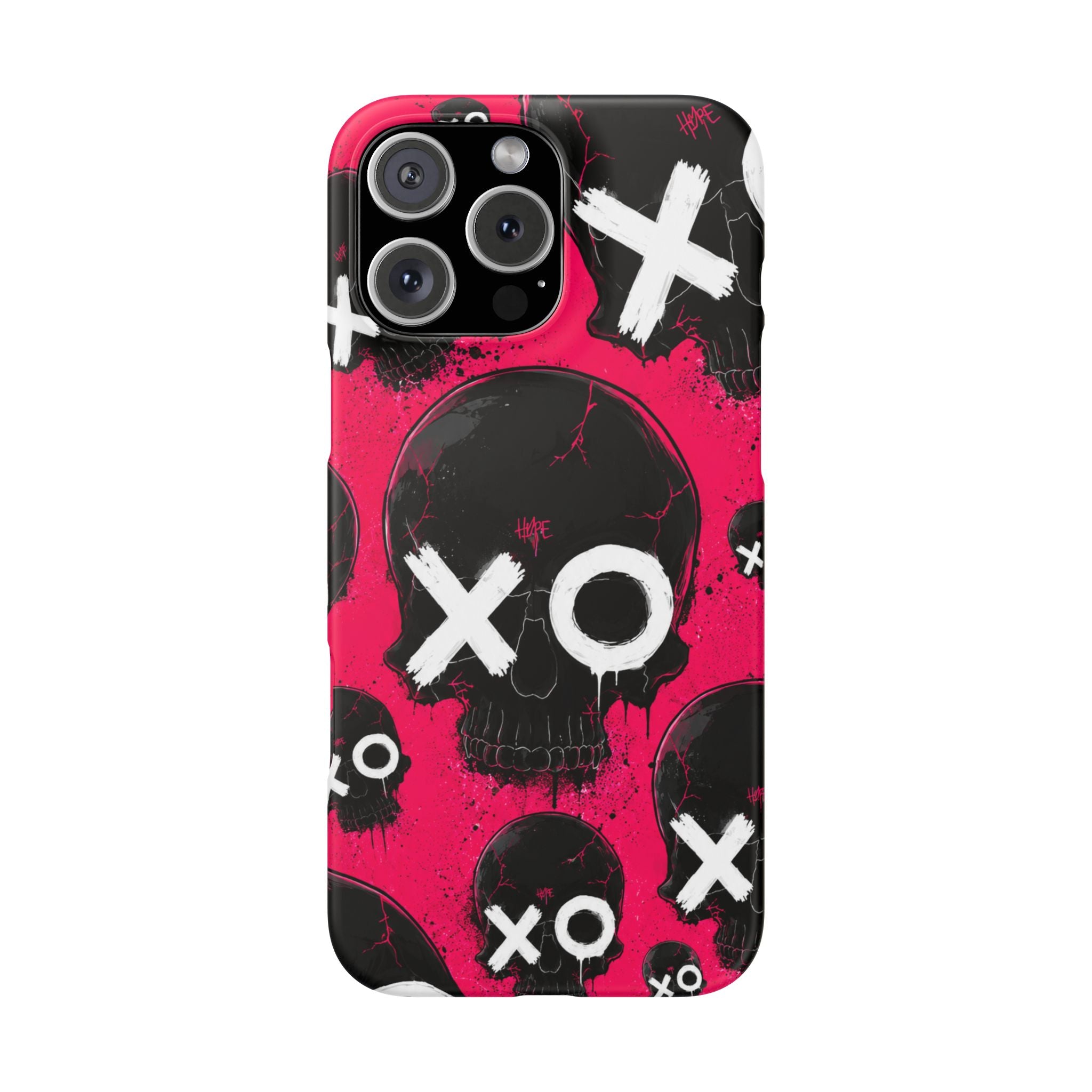 XO Skull Punk Phone Case