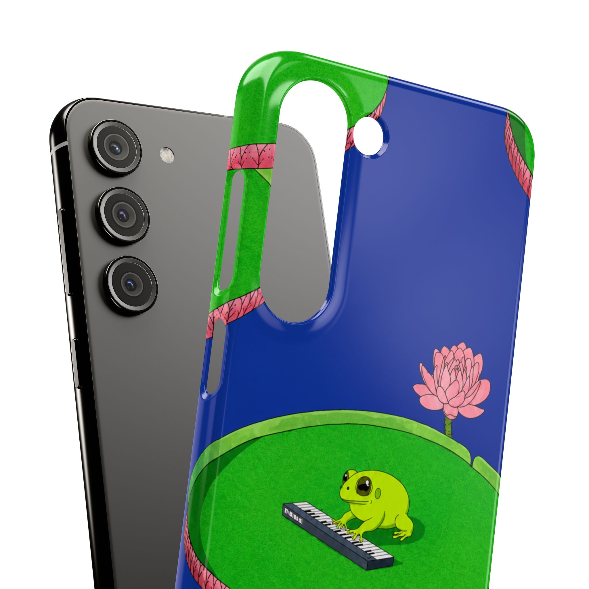 Frog Piano Phone Case