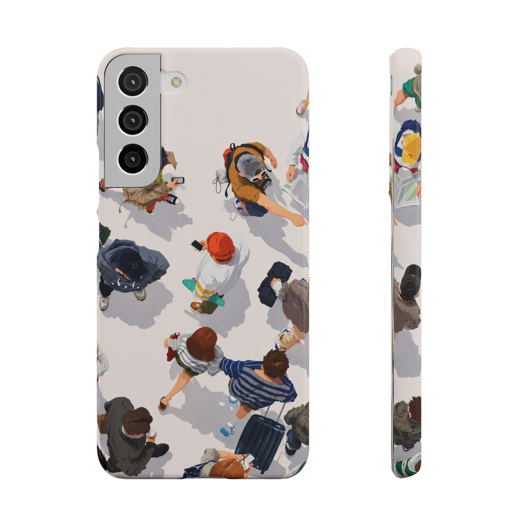 City Crowd Aesthetic Phone Case