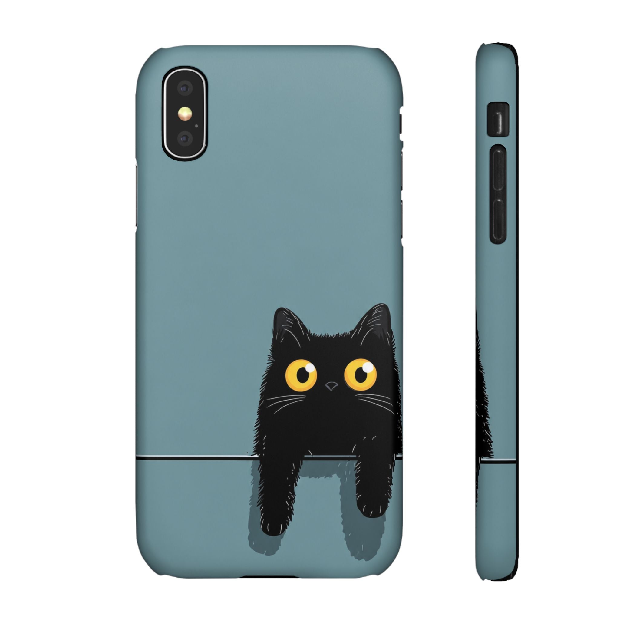 Cute Black Cat Phone Case