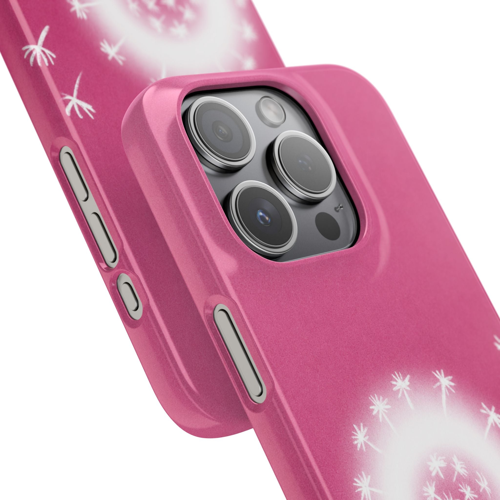 Pink Dandelion Phone Case