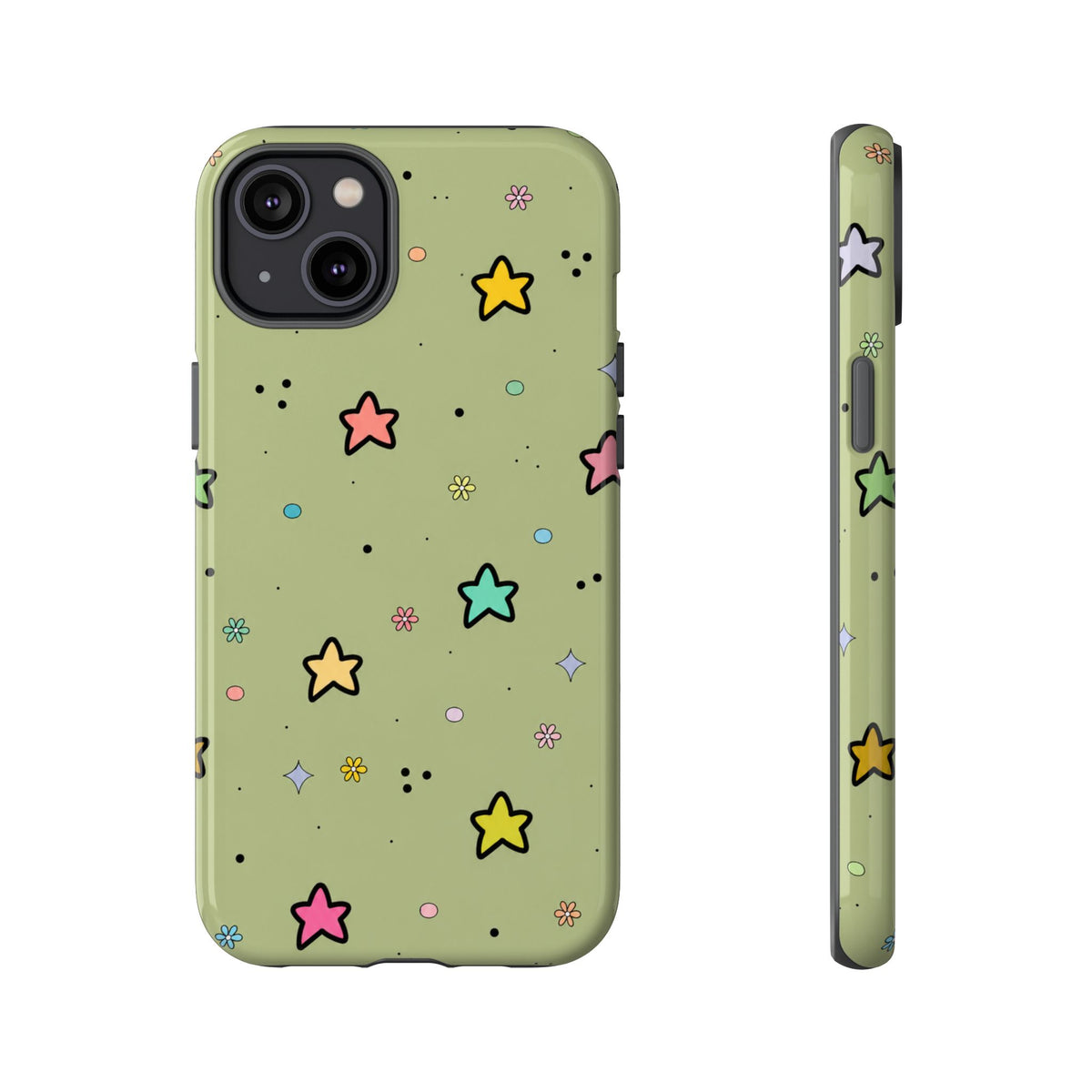 Cosmic Star Doodle Phone Case