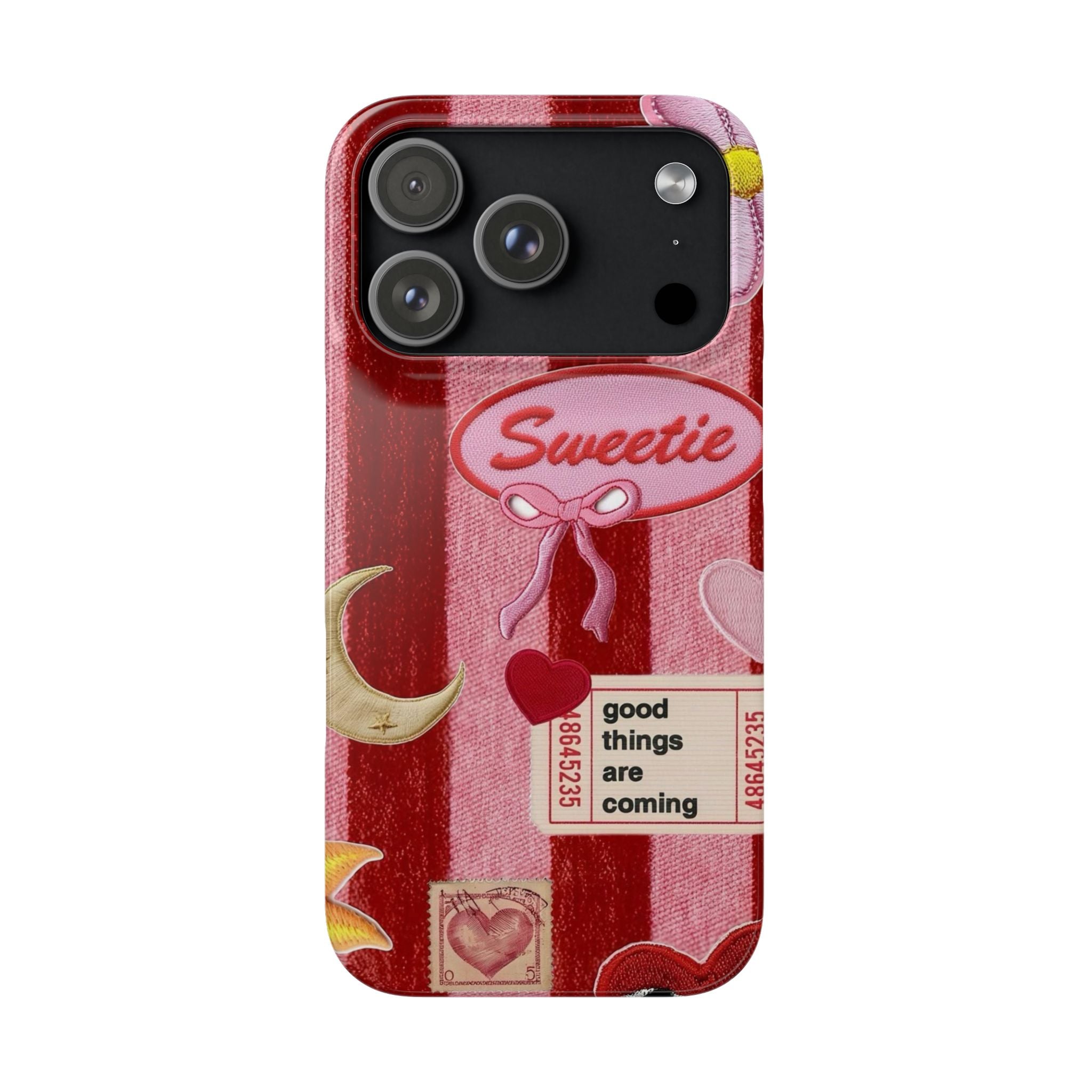 Coquette Patch Phone Case
