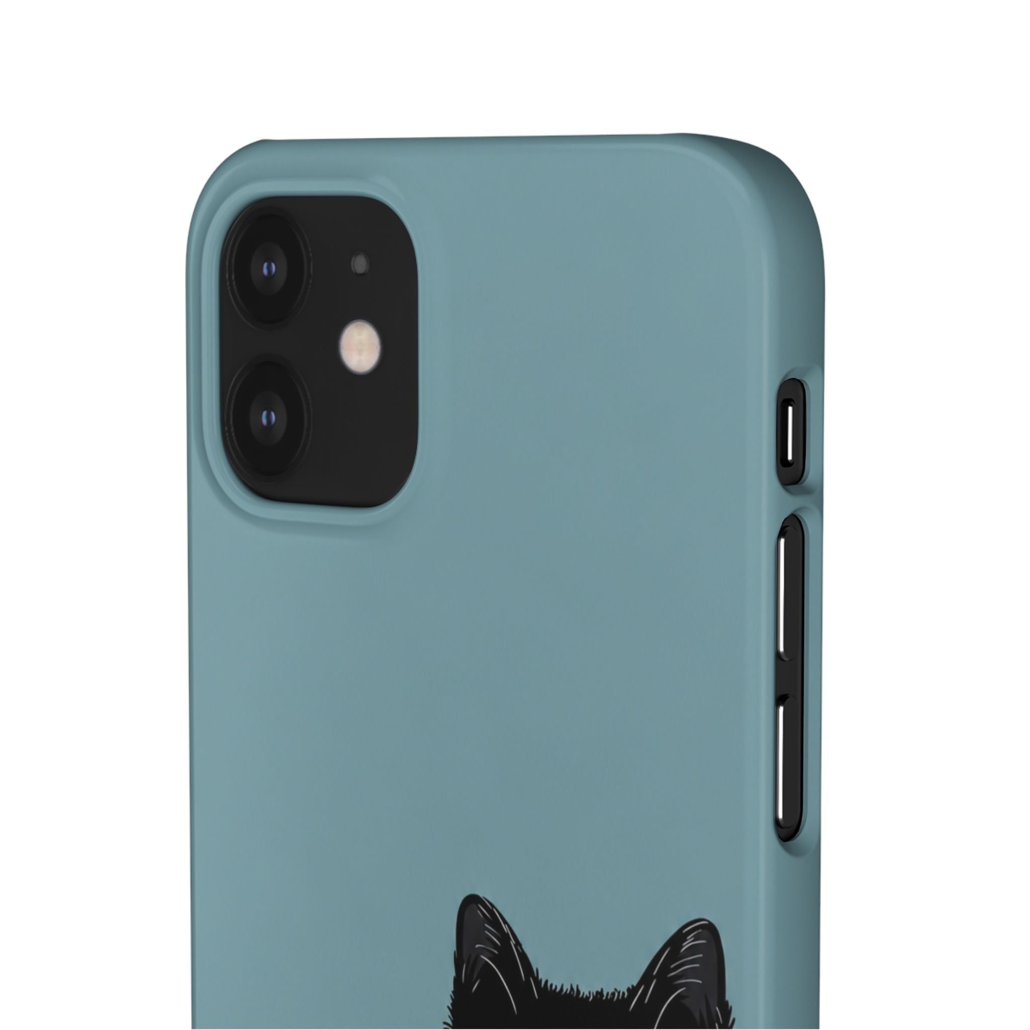 Cute Black Cat Phone Case