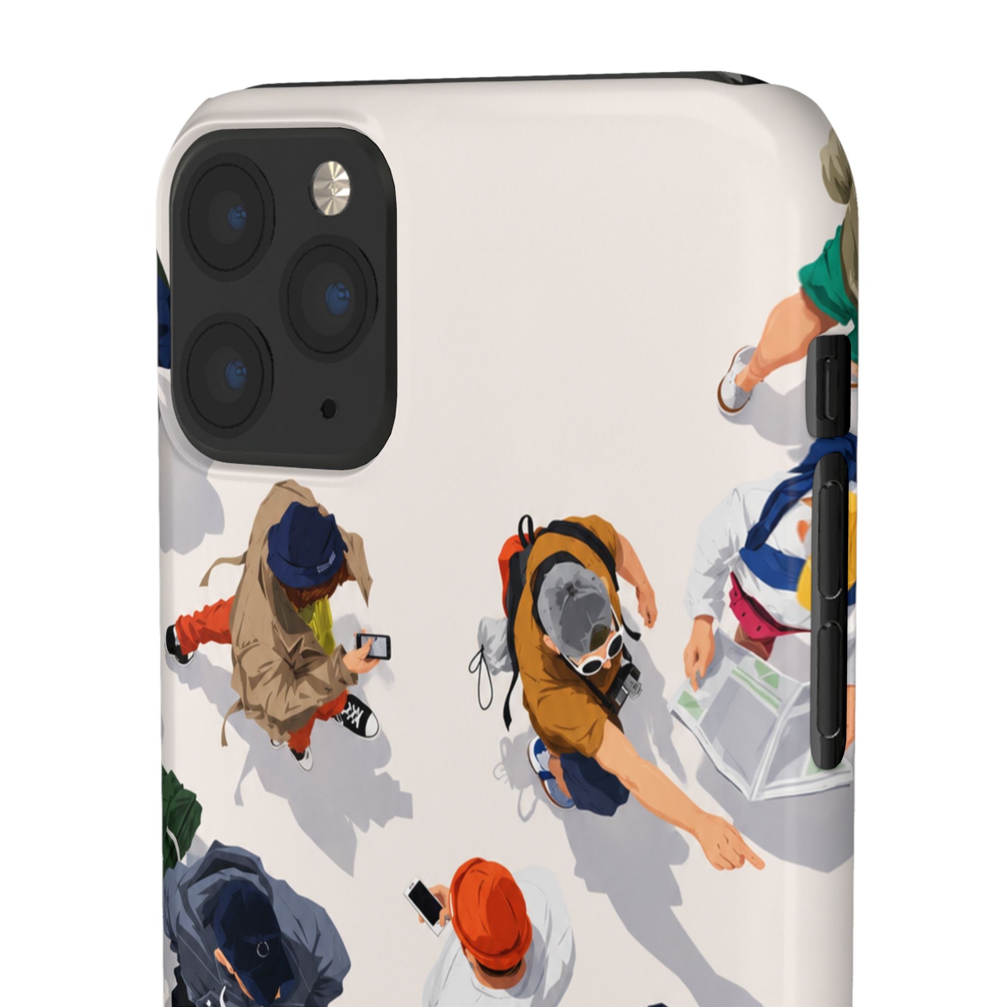 City Crowd Aesthetic Phone Case