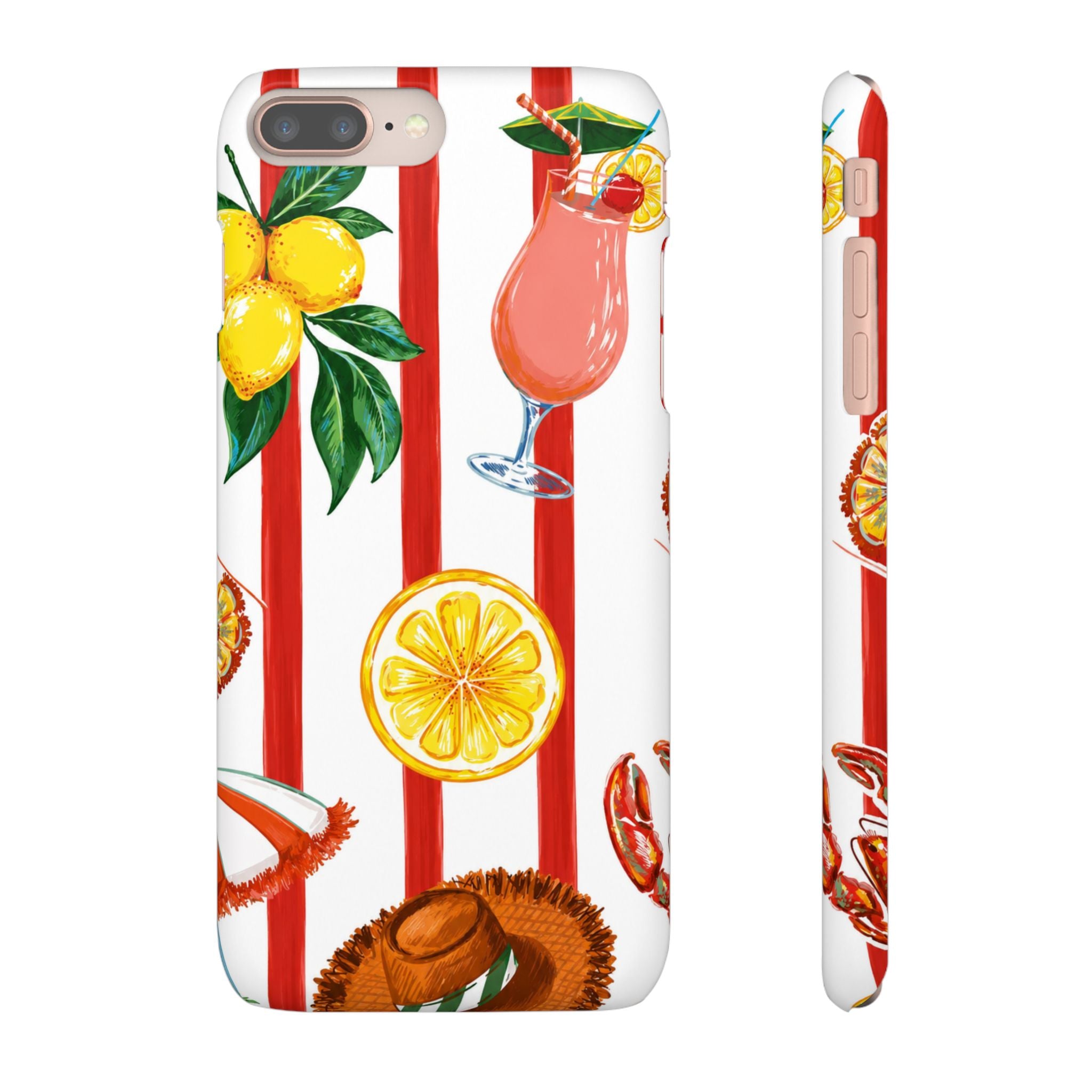 Lemon Coast – Summer Citrus Phone Case