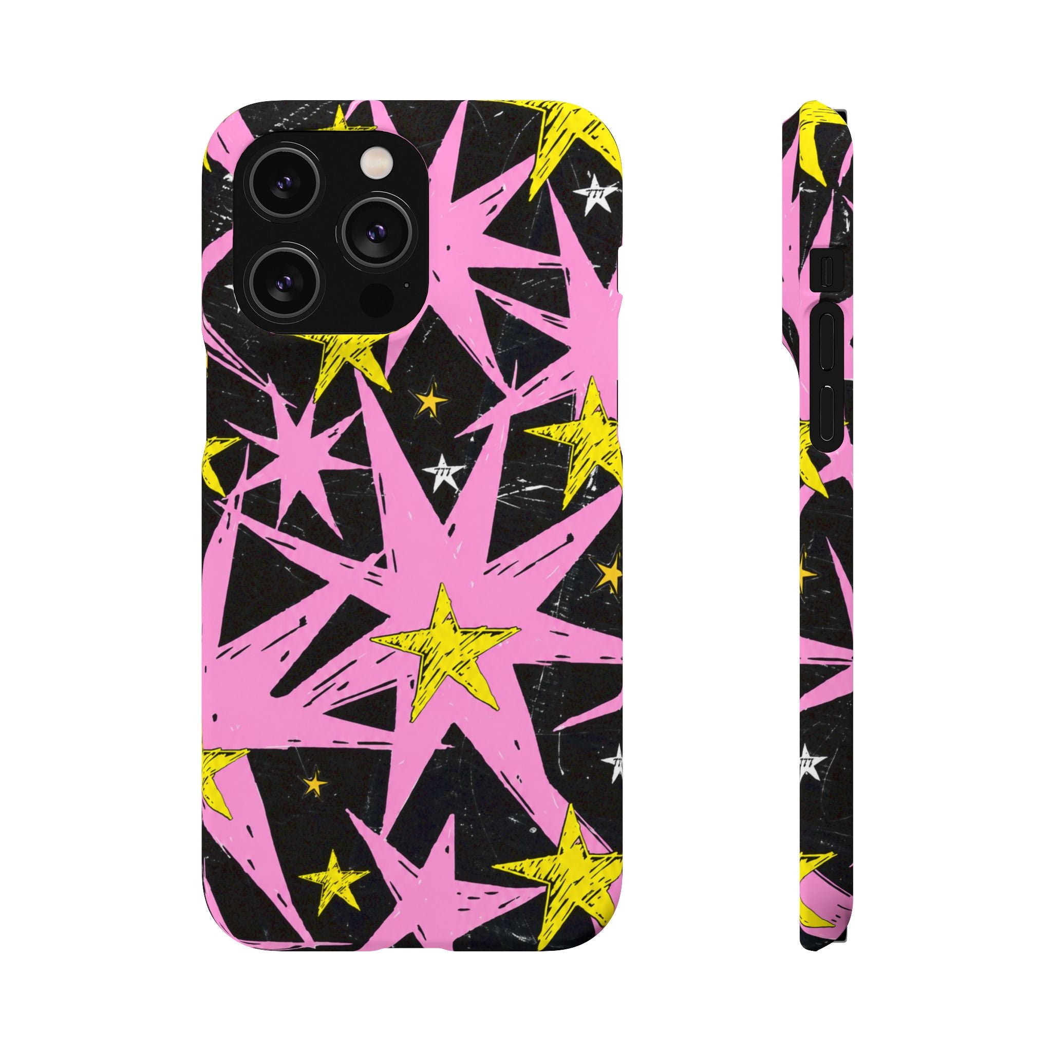 Pink Starburst Phone Case