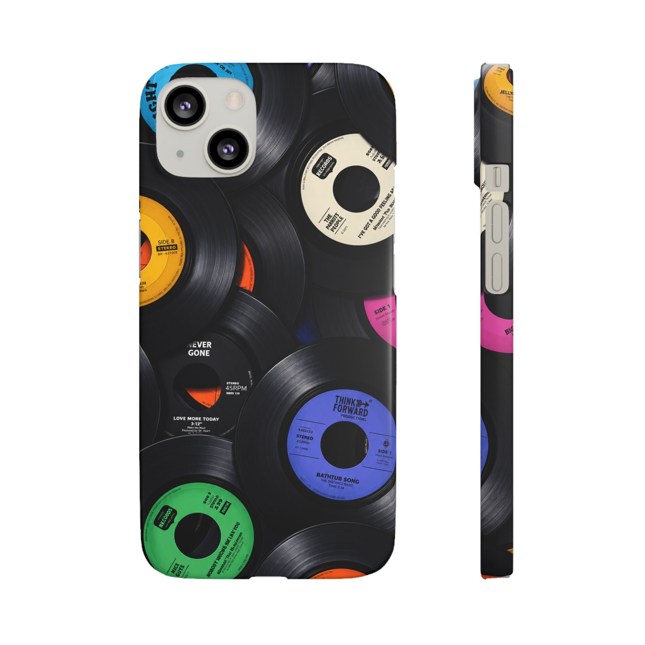 Vintage Vinyl Records Phone Case