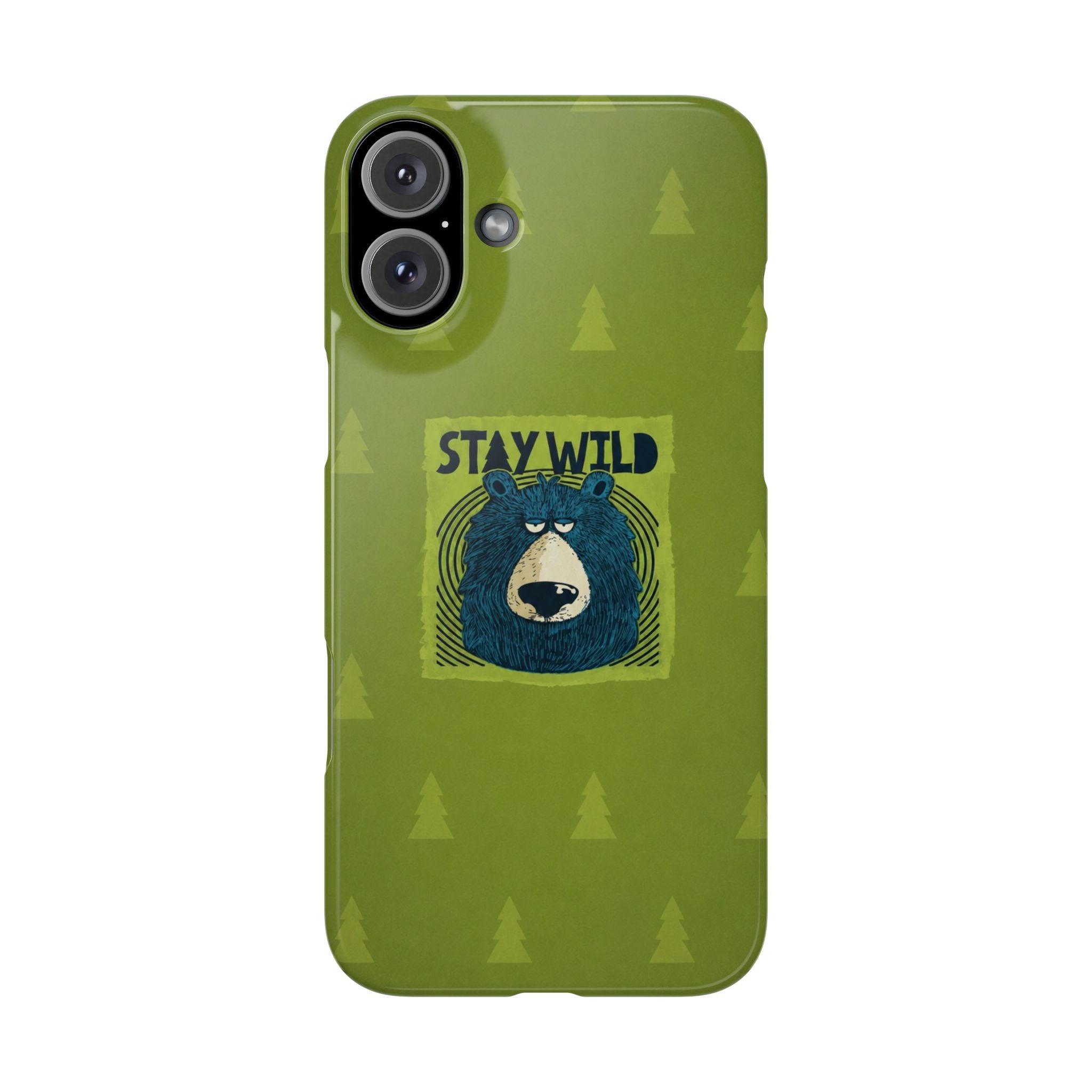 Stay Wild Bear Phone Case
