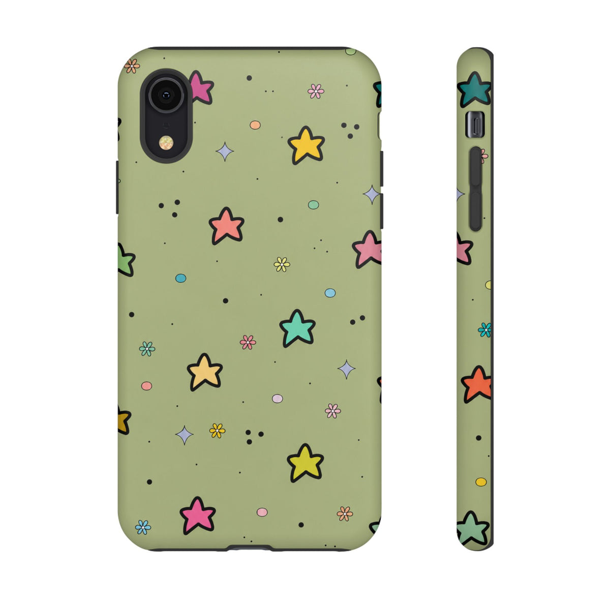Cosmic Star Doodle Phone Case