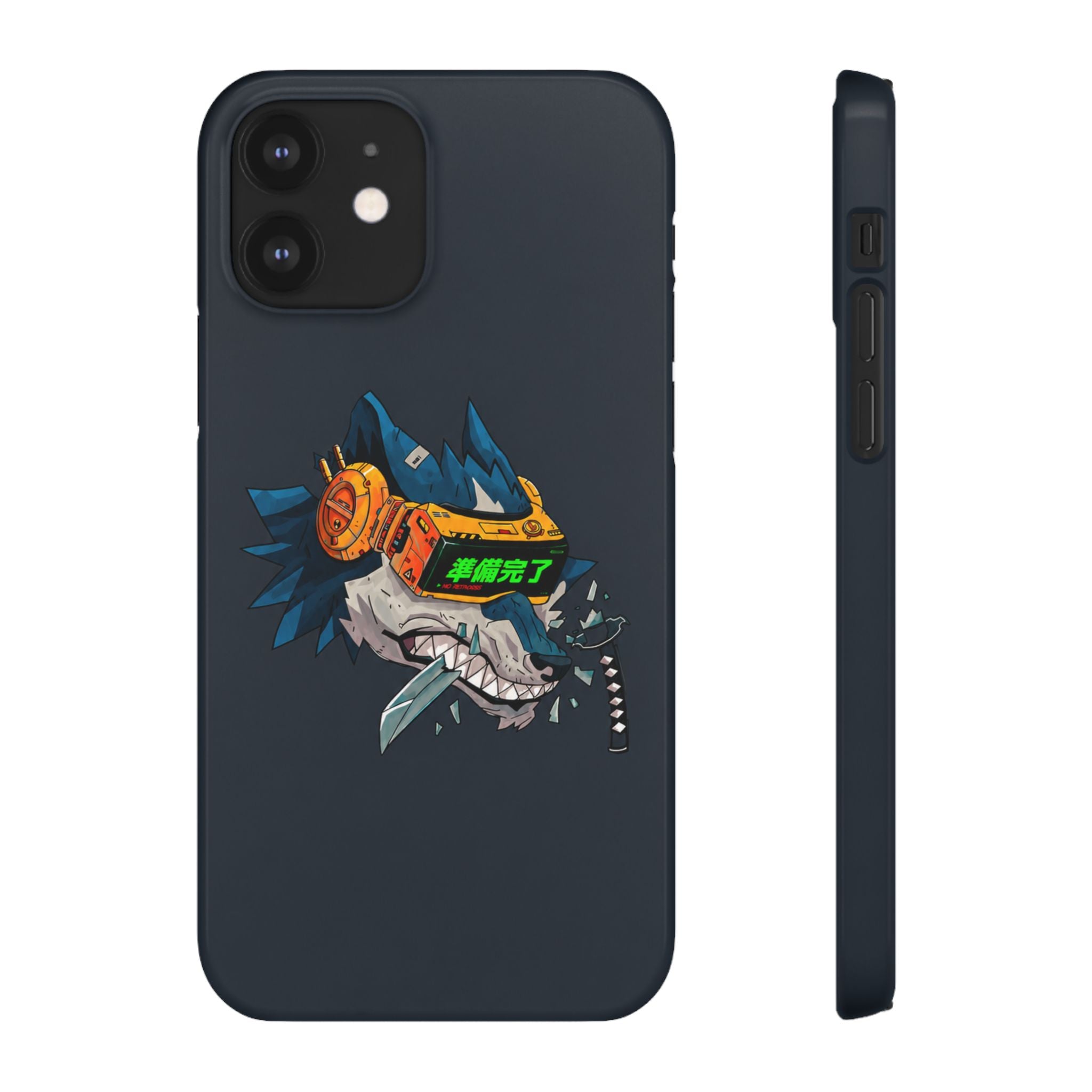 Cyberpunk Wolf Phone Case