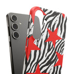 Retro Zebra Stars Phone Case