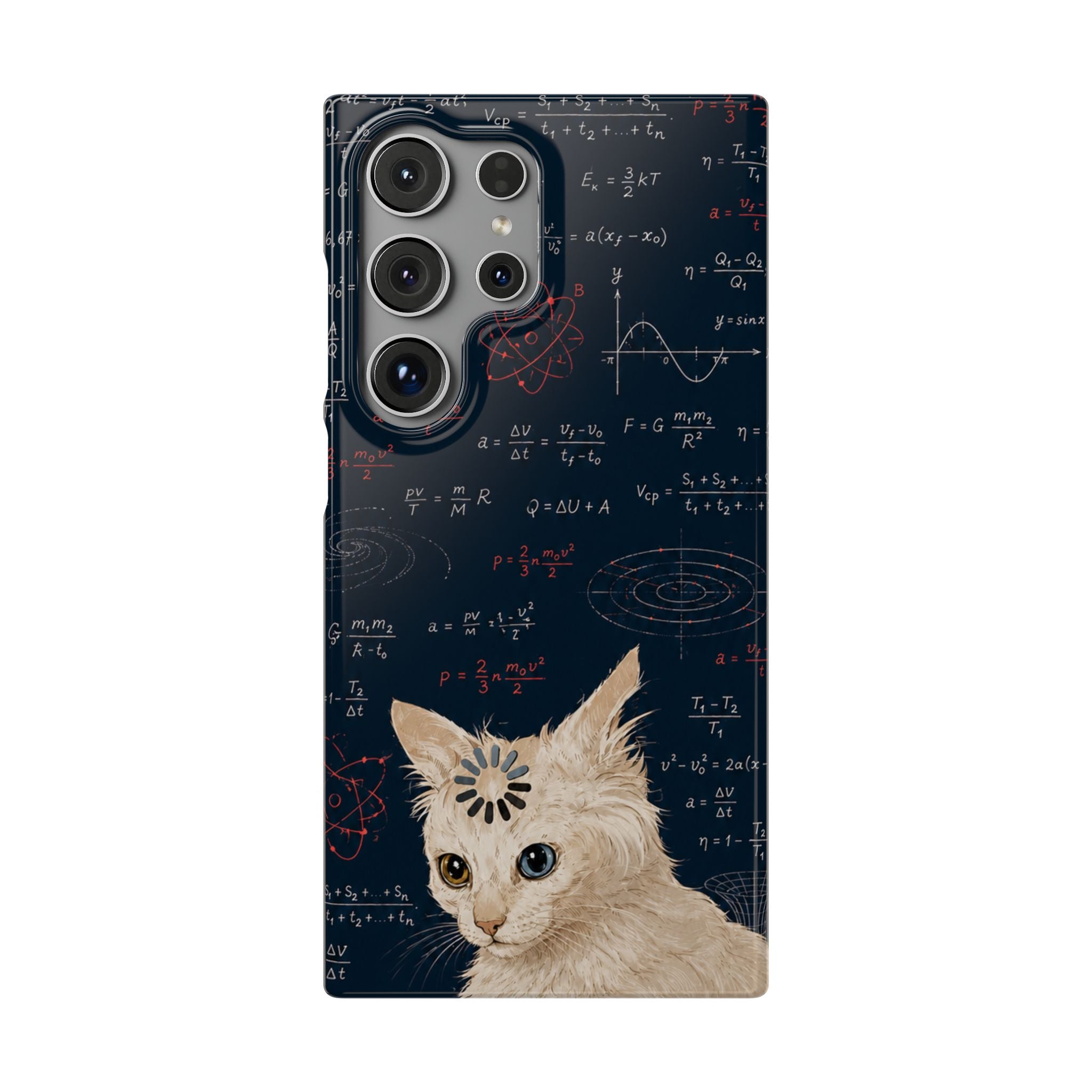 Quantum Kitty Physics Phone Case