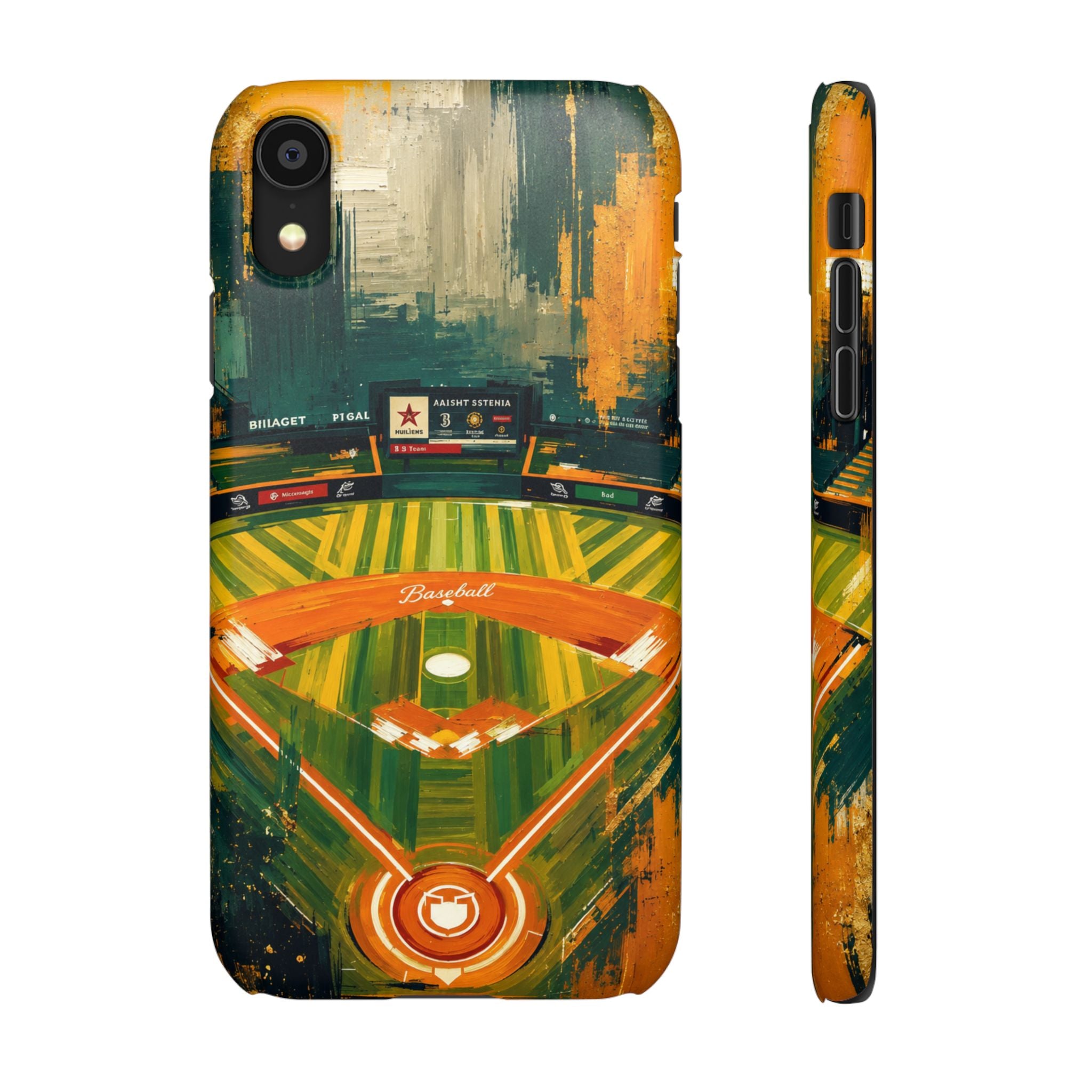 Abstract Baseball Stadium Phone Case
