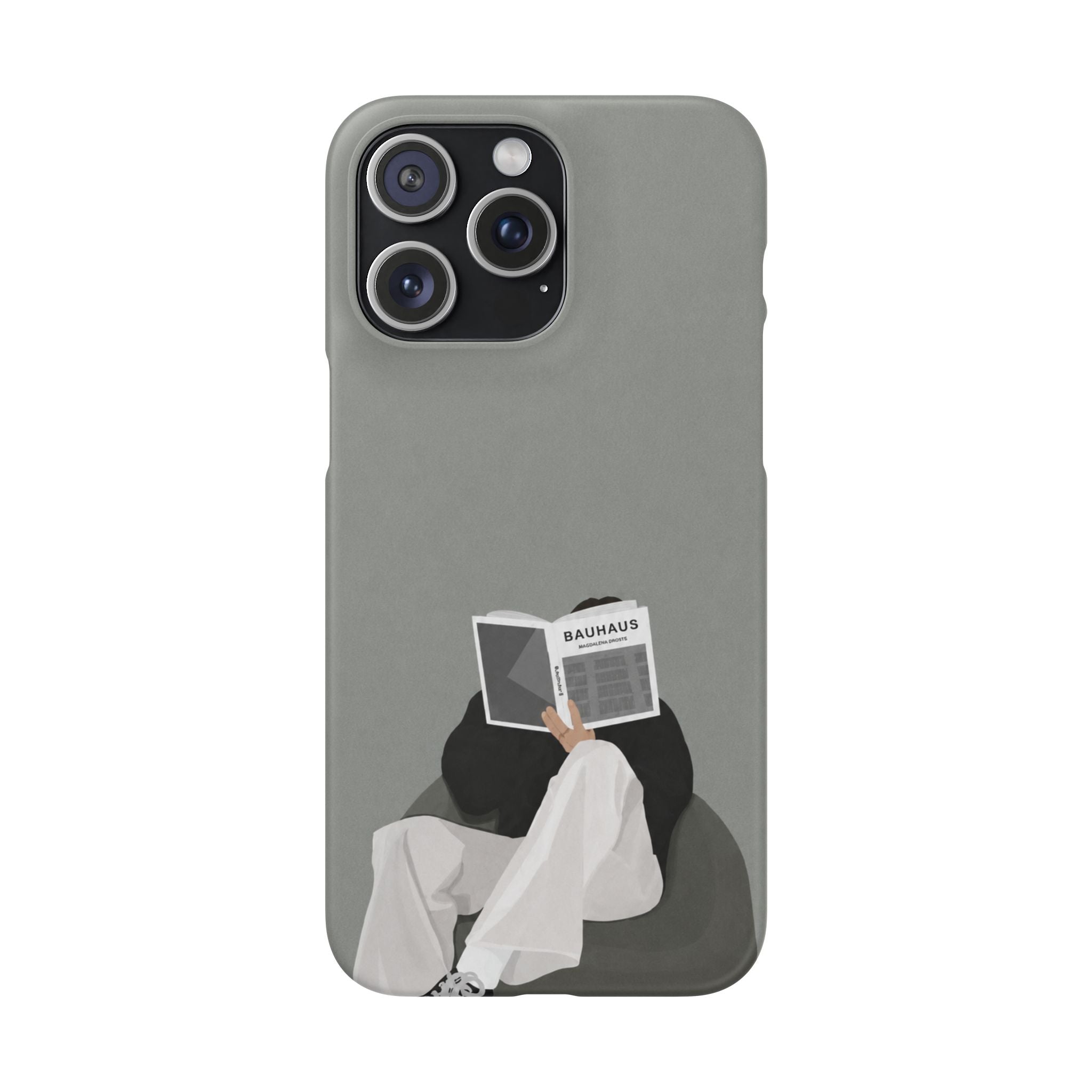 Quiet Pages – Minimalist Aesthetic Phone Case