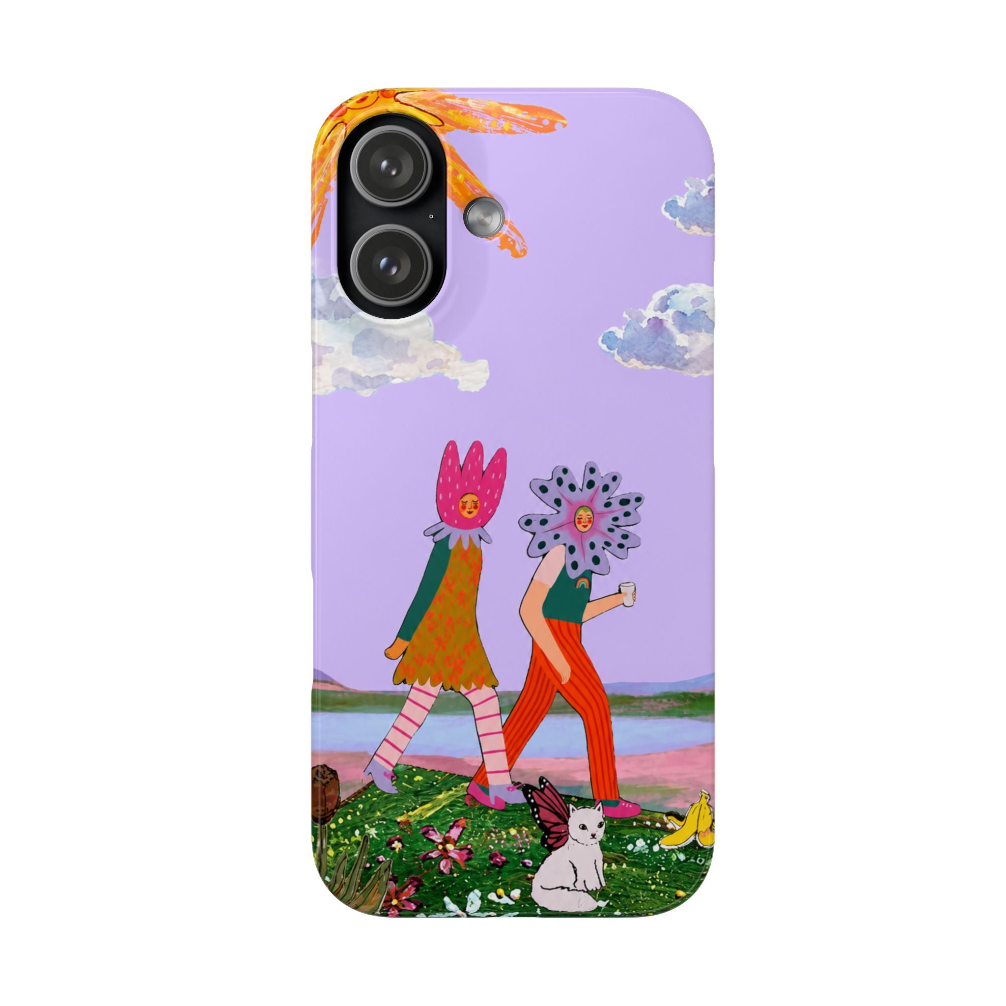 Floral Friends Phone Case