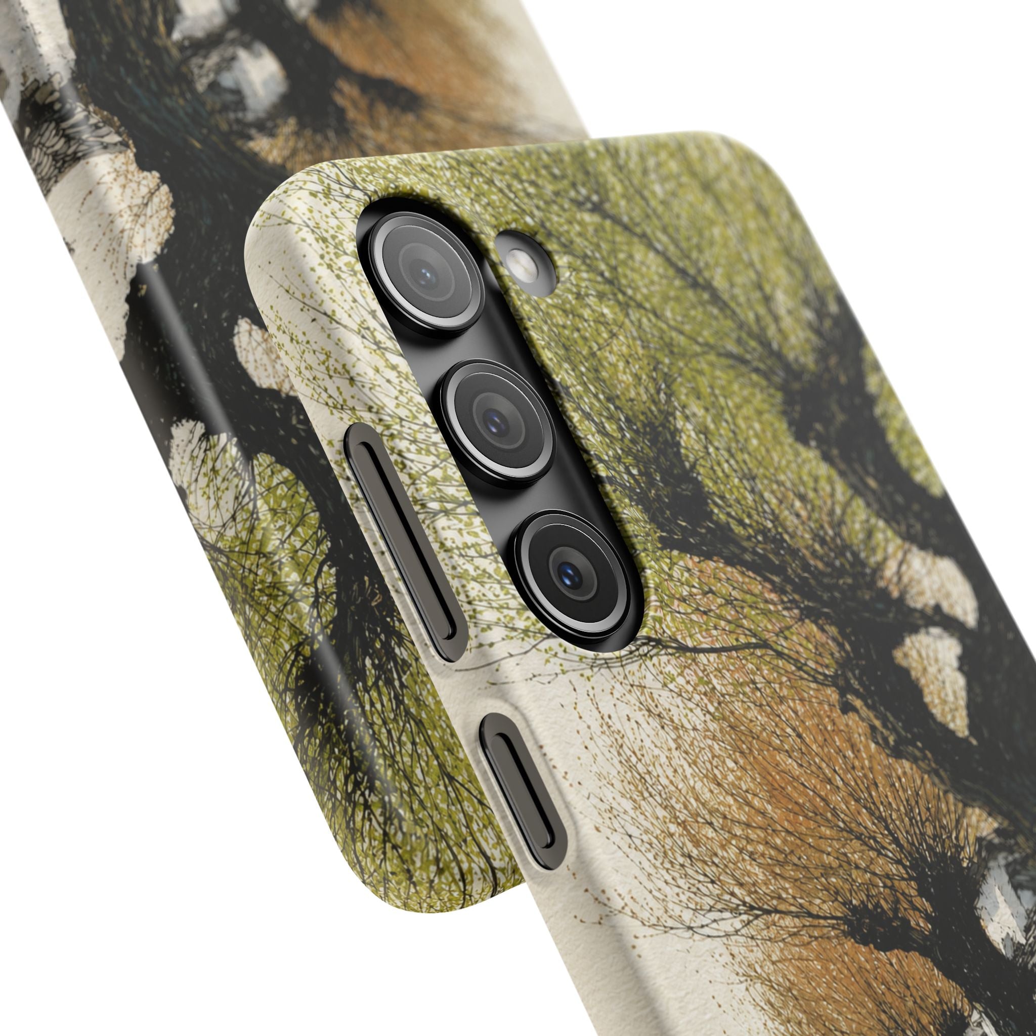 Serene Willow Landscape Phone Case