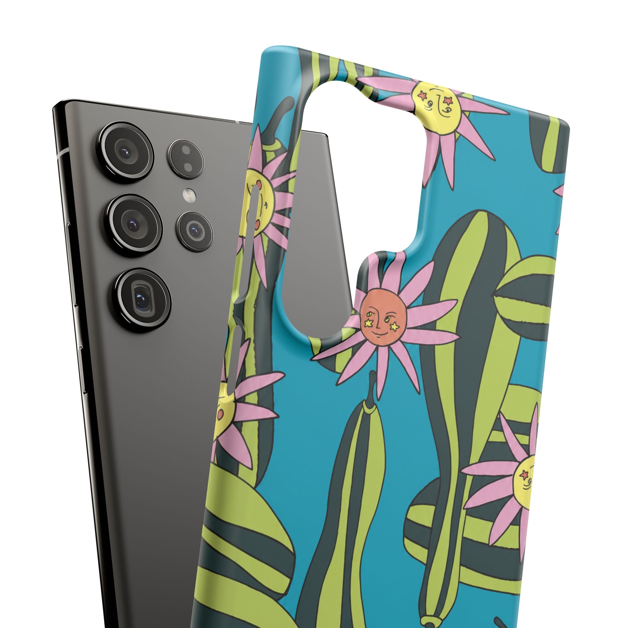 Whimsical Floral Garden Phone Case