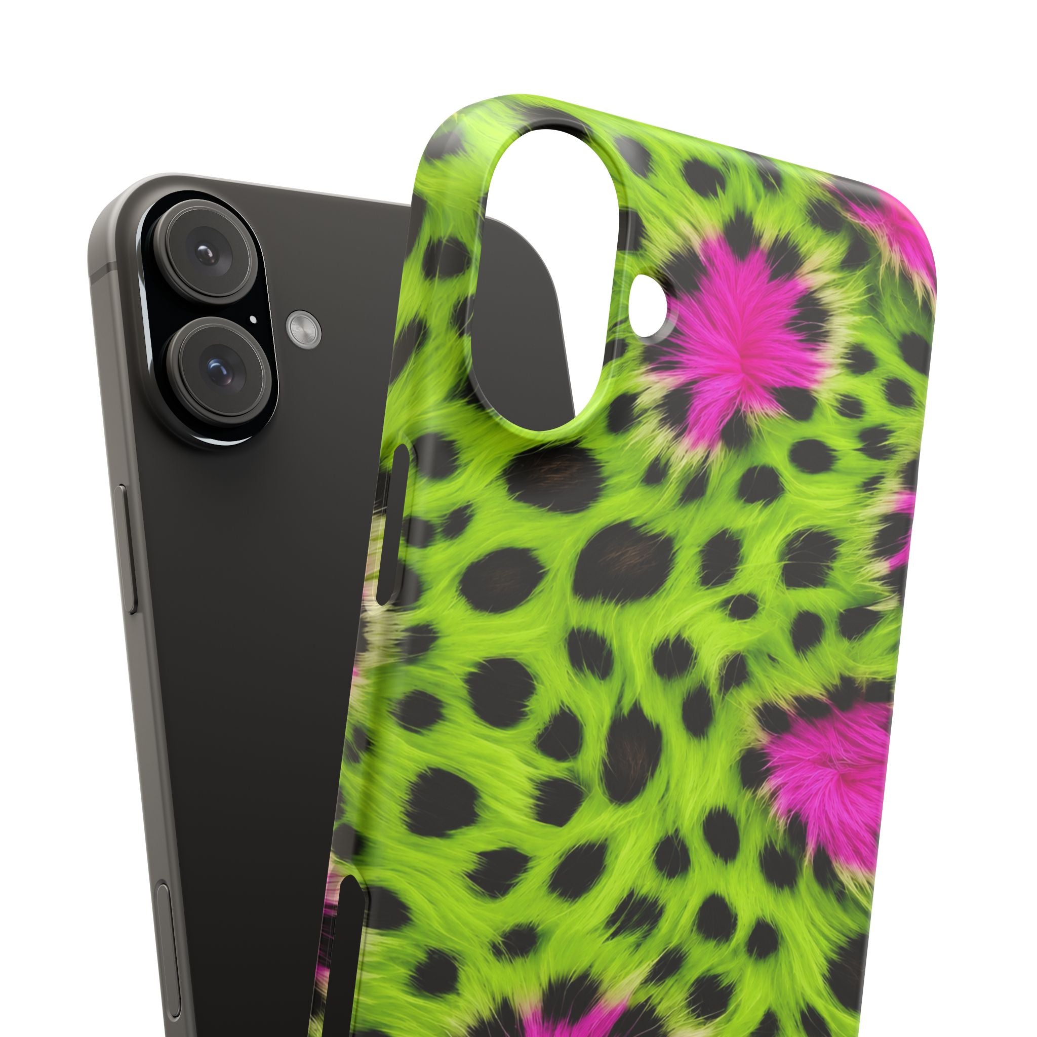 Neon Leopard Phone Case