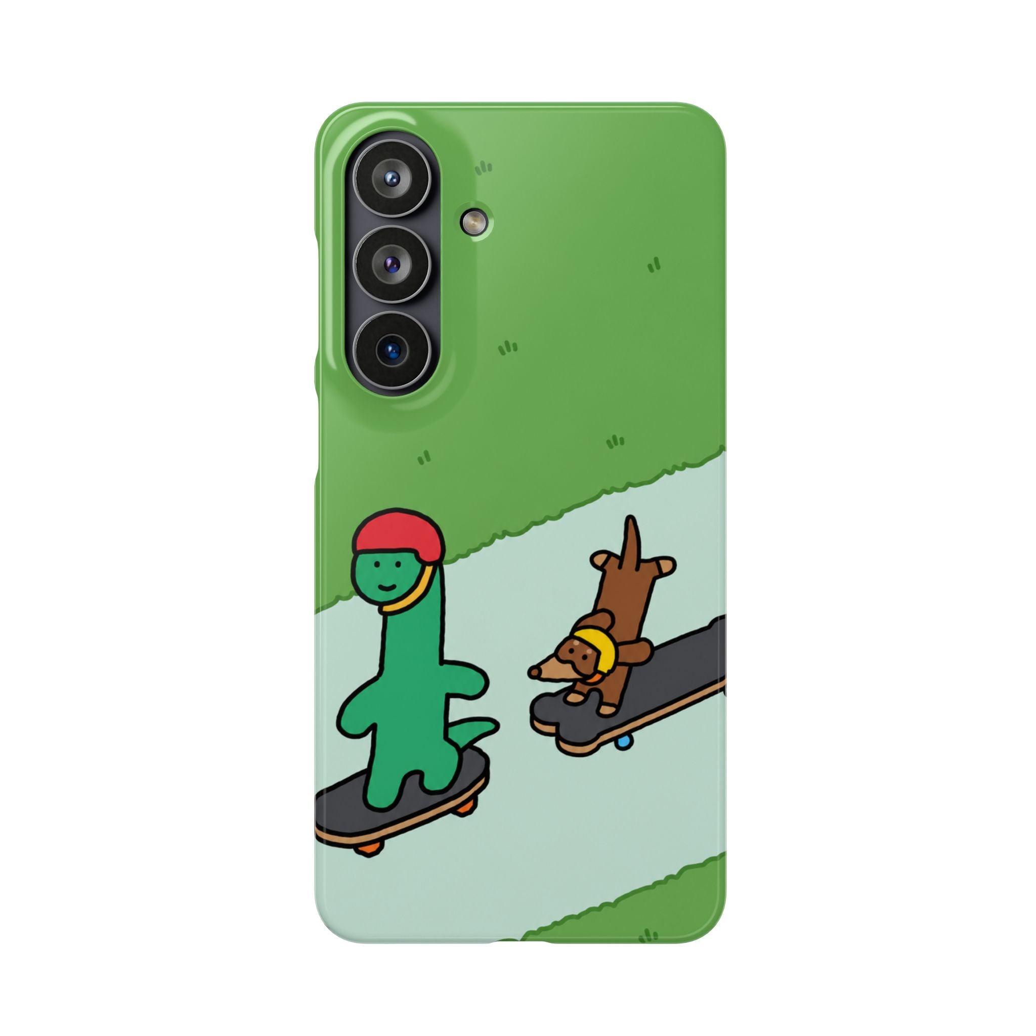 Skater Dino Phone Case
