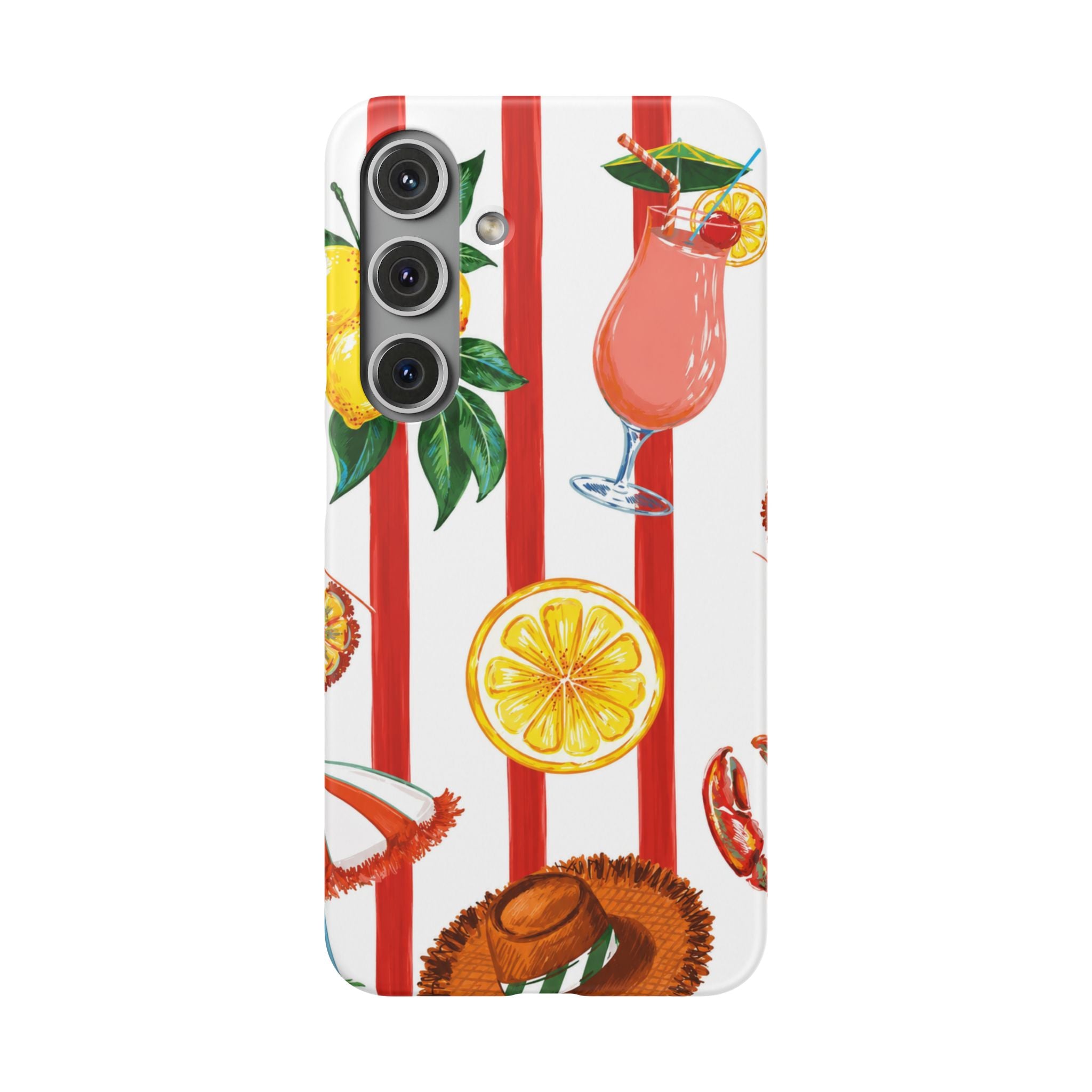 Lemon Coast – Summer Citrus Phone Case