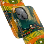 Abstract Baseball Stadium Phone Case