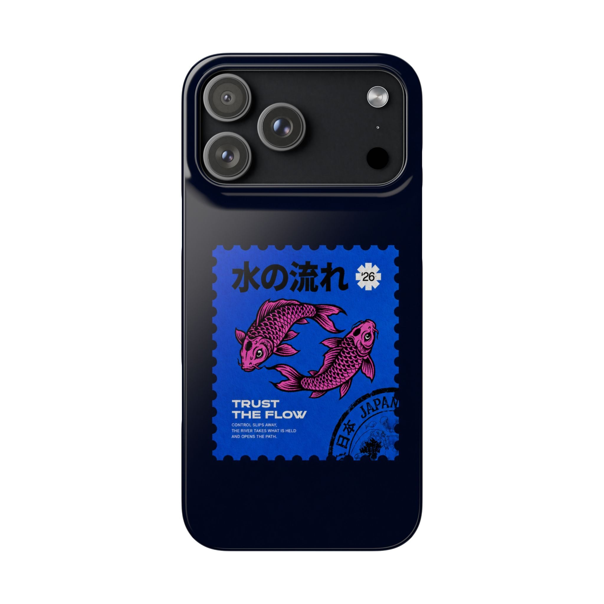Trust The Flow Koi Phone Case