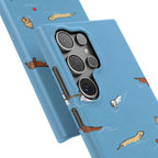 Swimming Dogs Phone Case