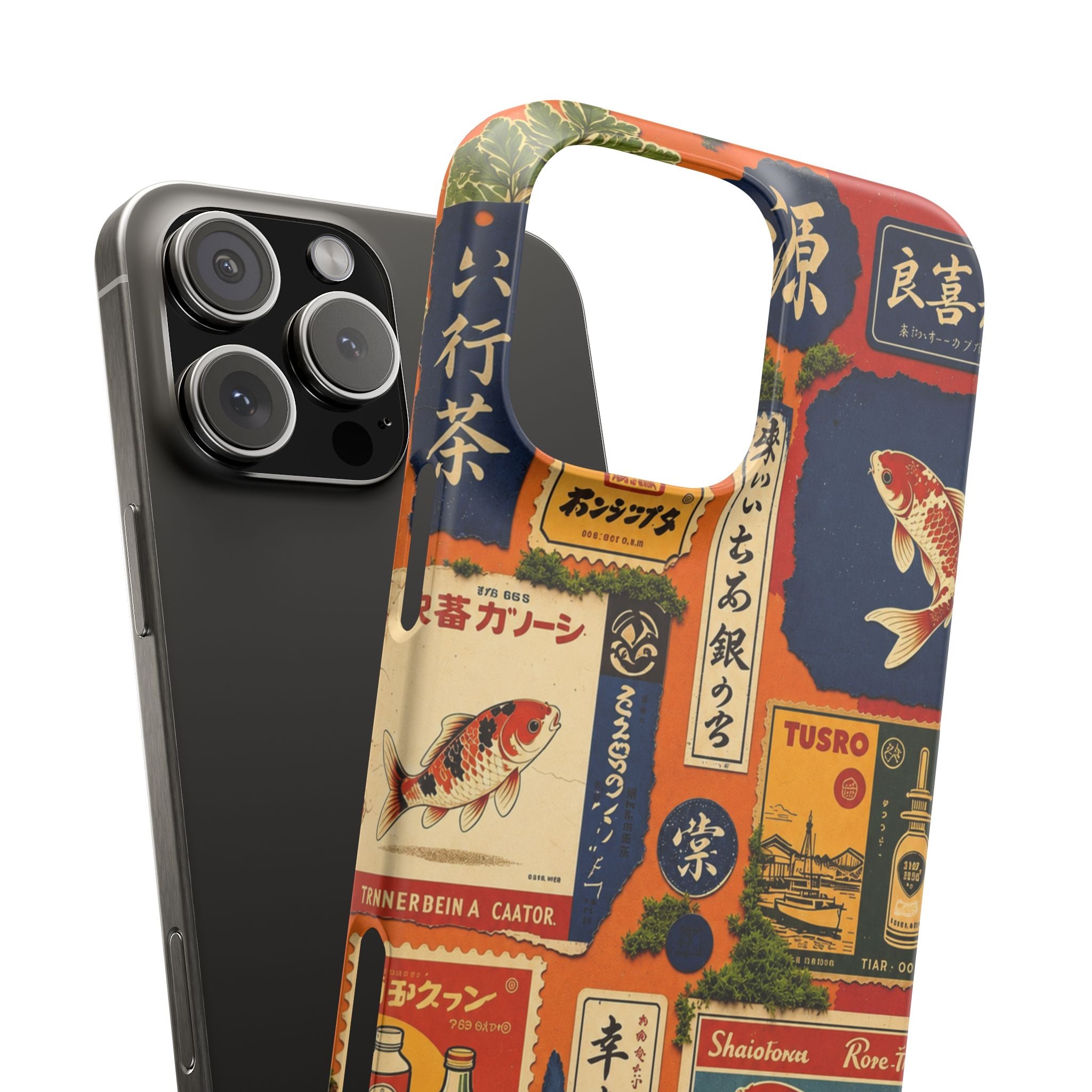 Vintage Japanese Koi Phone Case