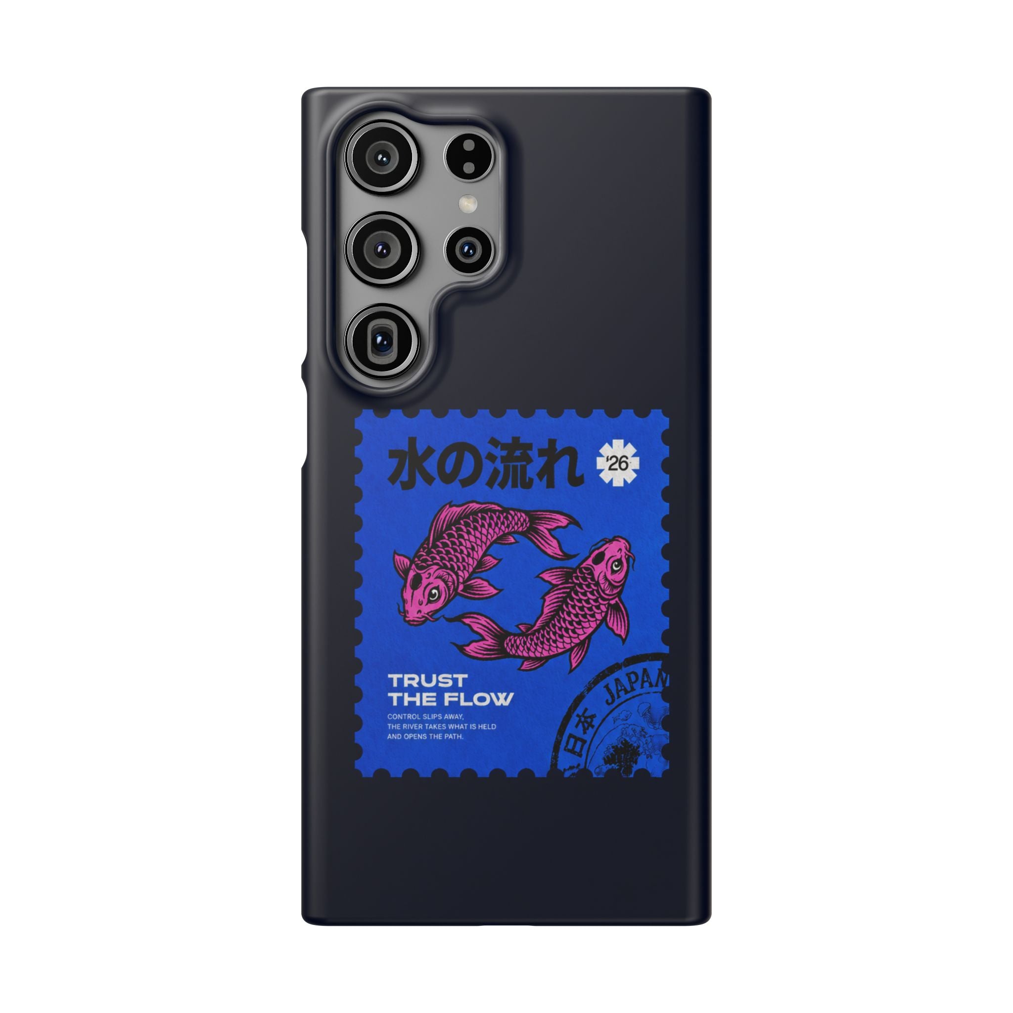 Trust The Flow Koi Phone Case