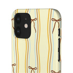 Bow Stripe Phone Case