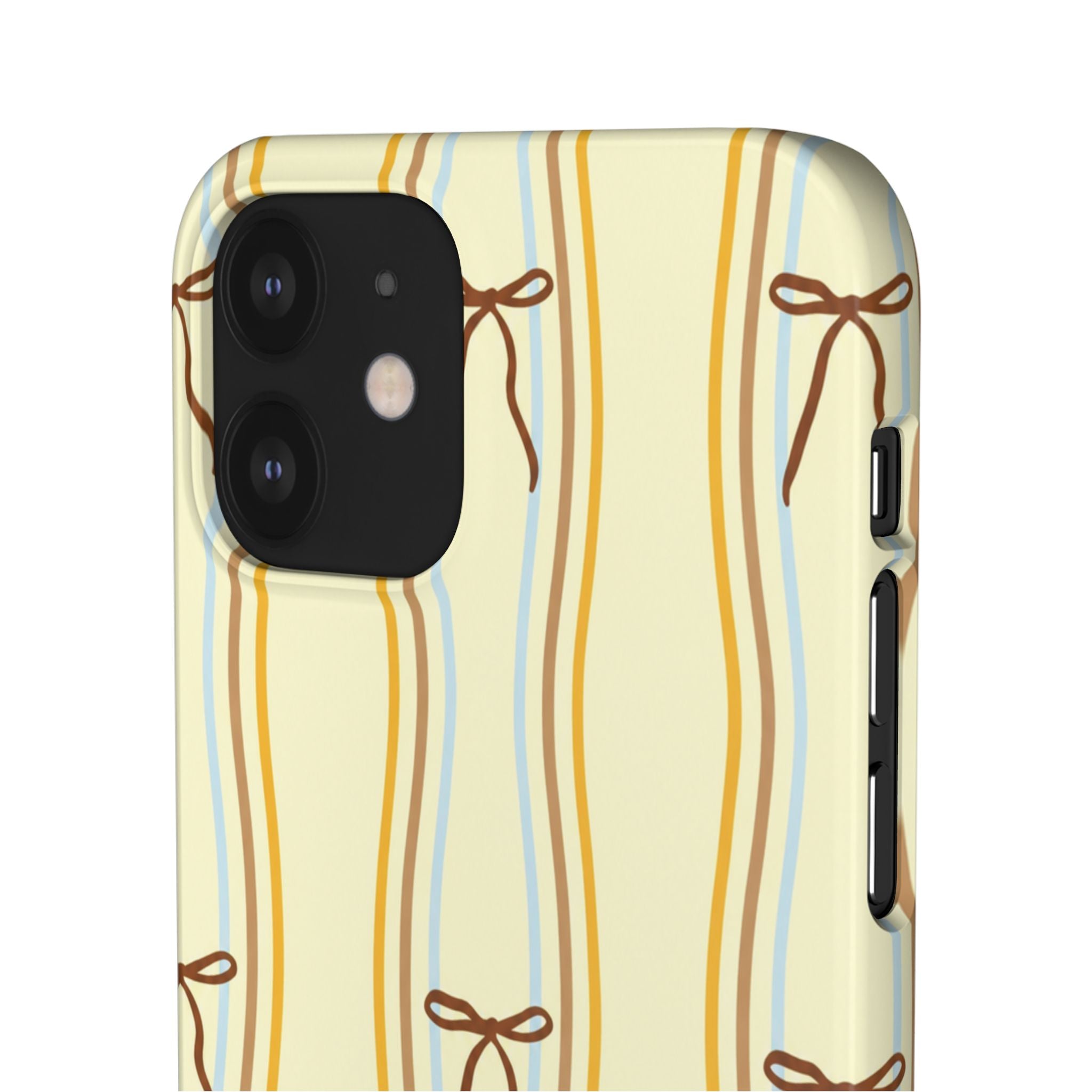 Bow Stripe Phone Case