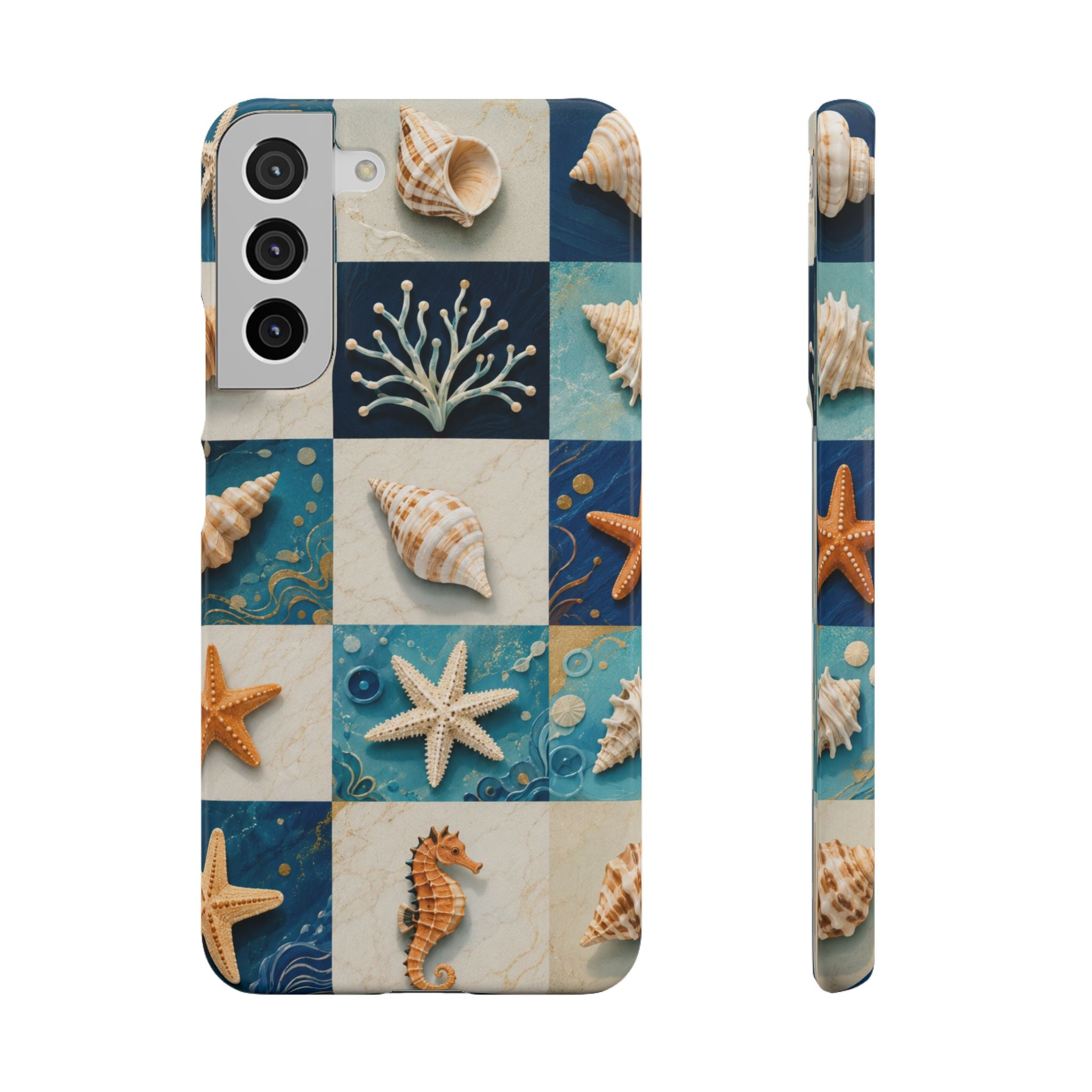 Coastal Seashell Mosaic Phone Case