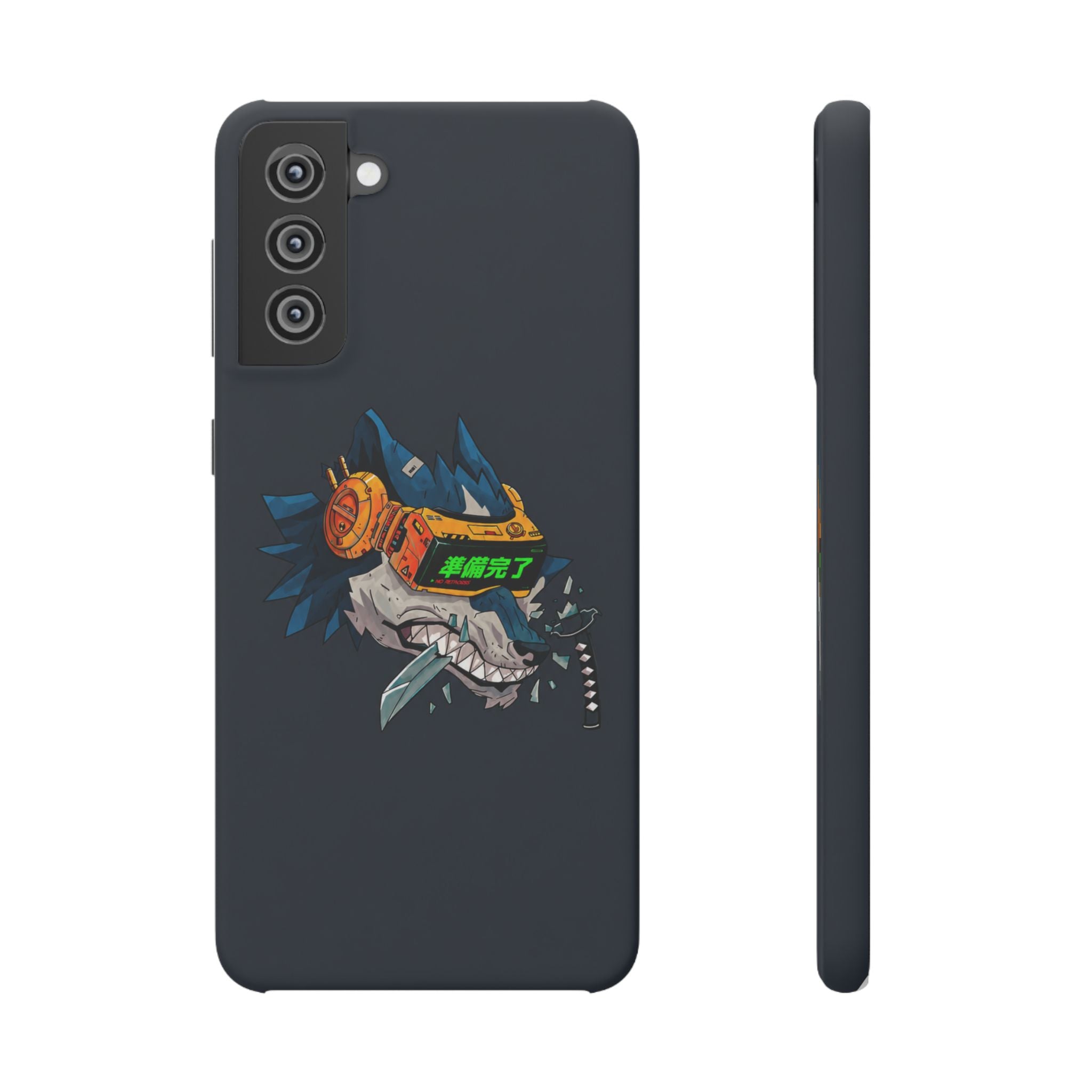 Cyberpunk Wolf Phone Case
