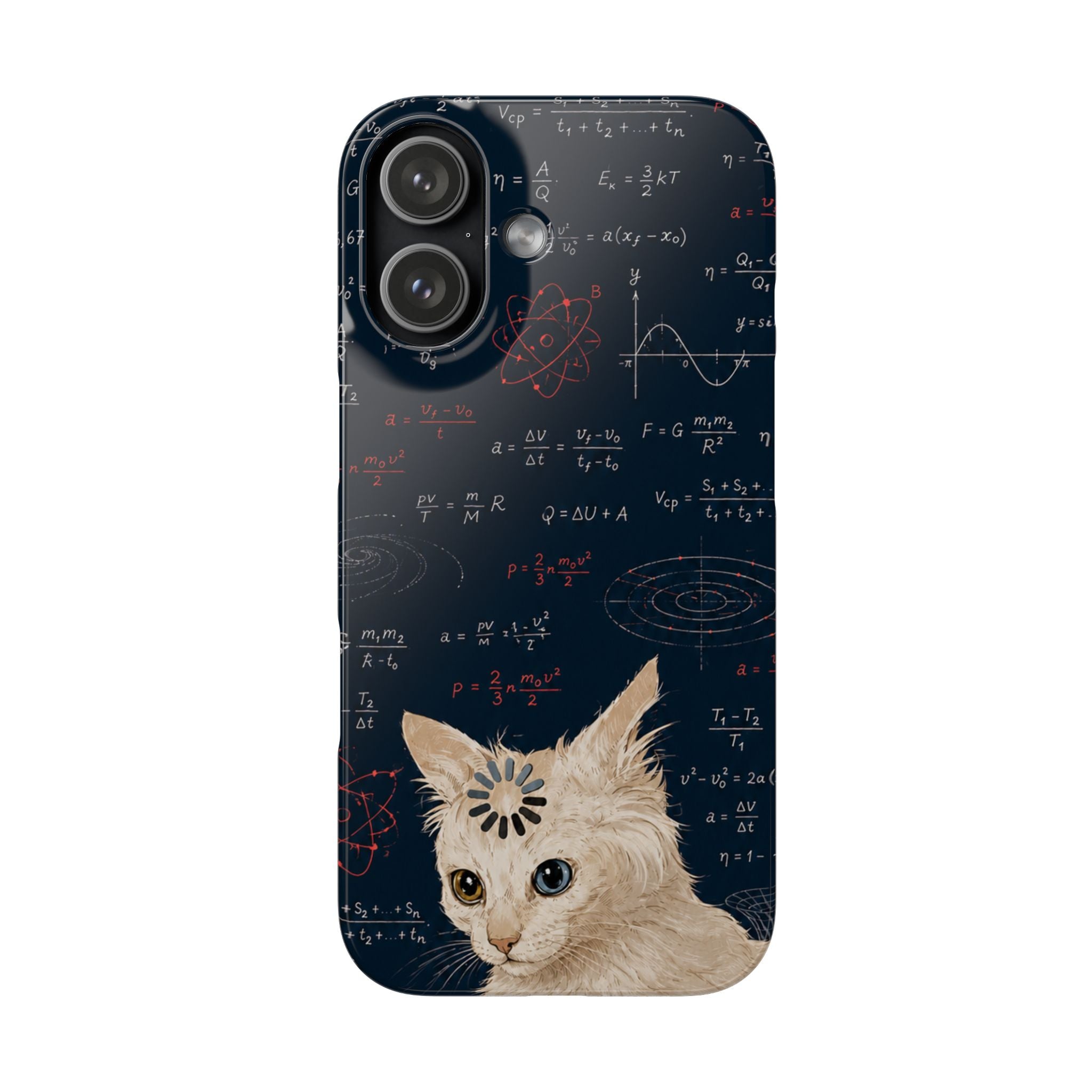 Quantum Kitty Physics Phone Case