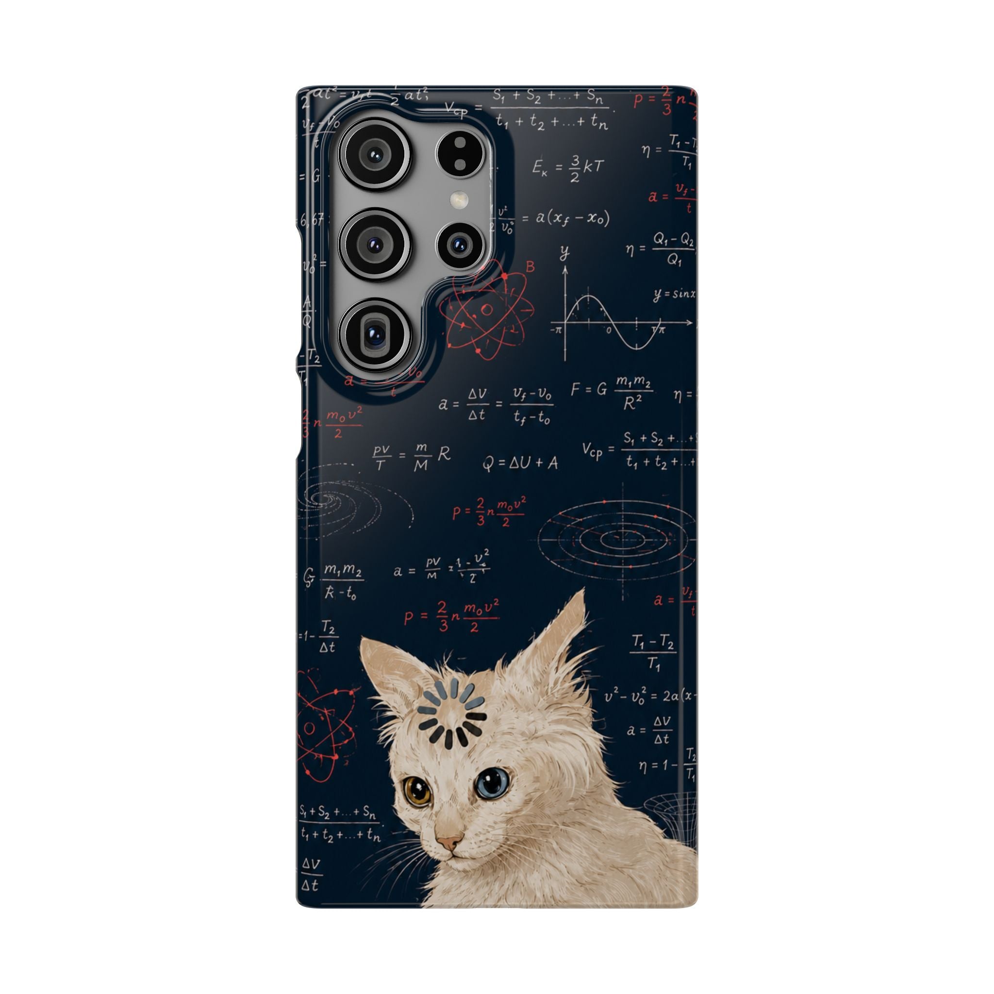 Quantum Kitty Physics Phone Case