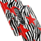 Retro Zebra Stars Phone Case