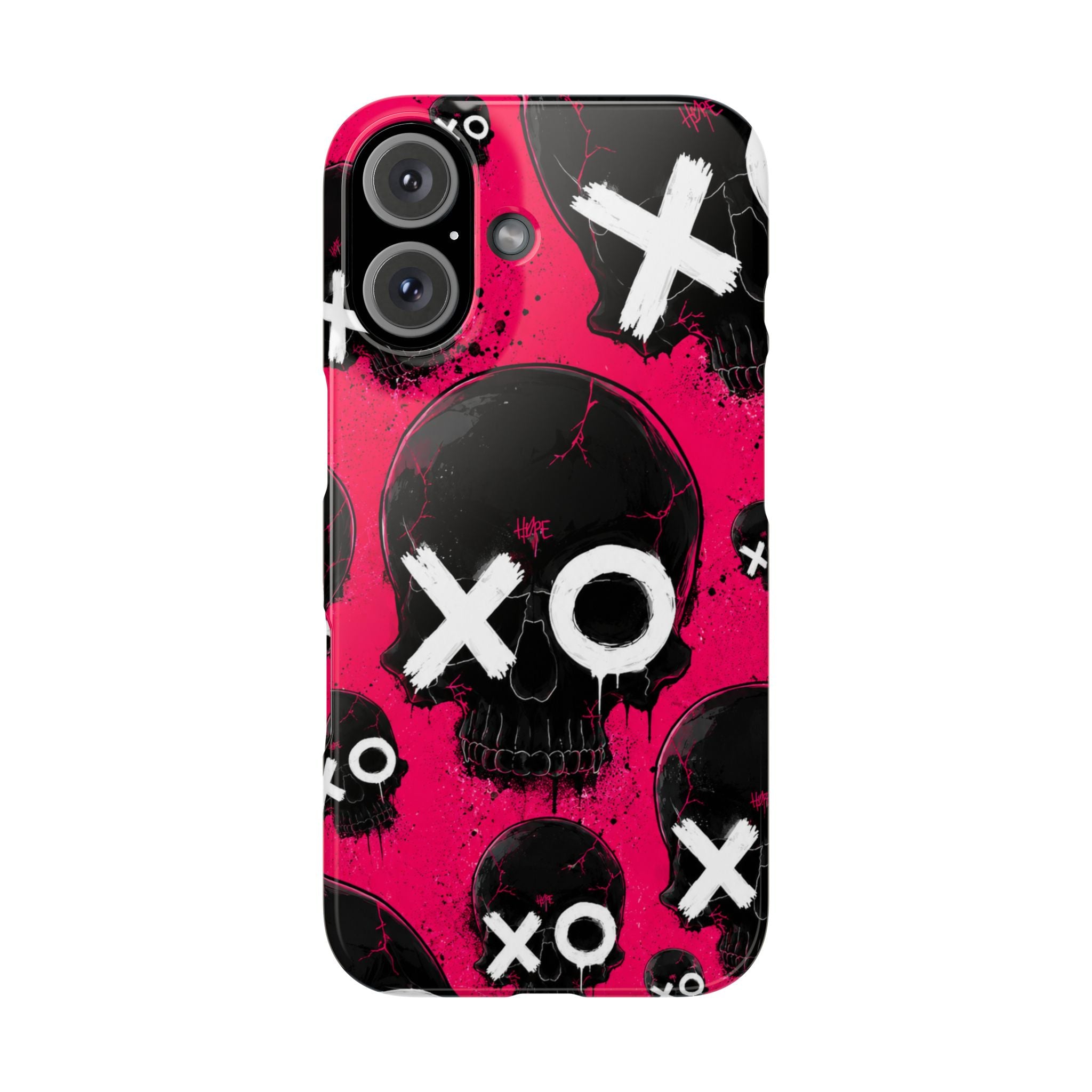 XO Skull Punk Phone Case