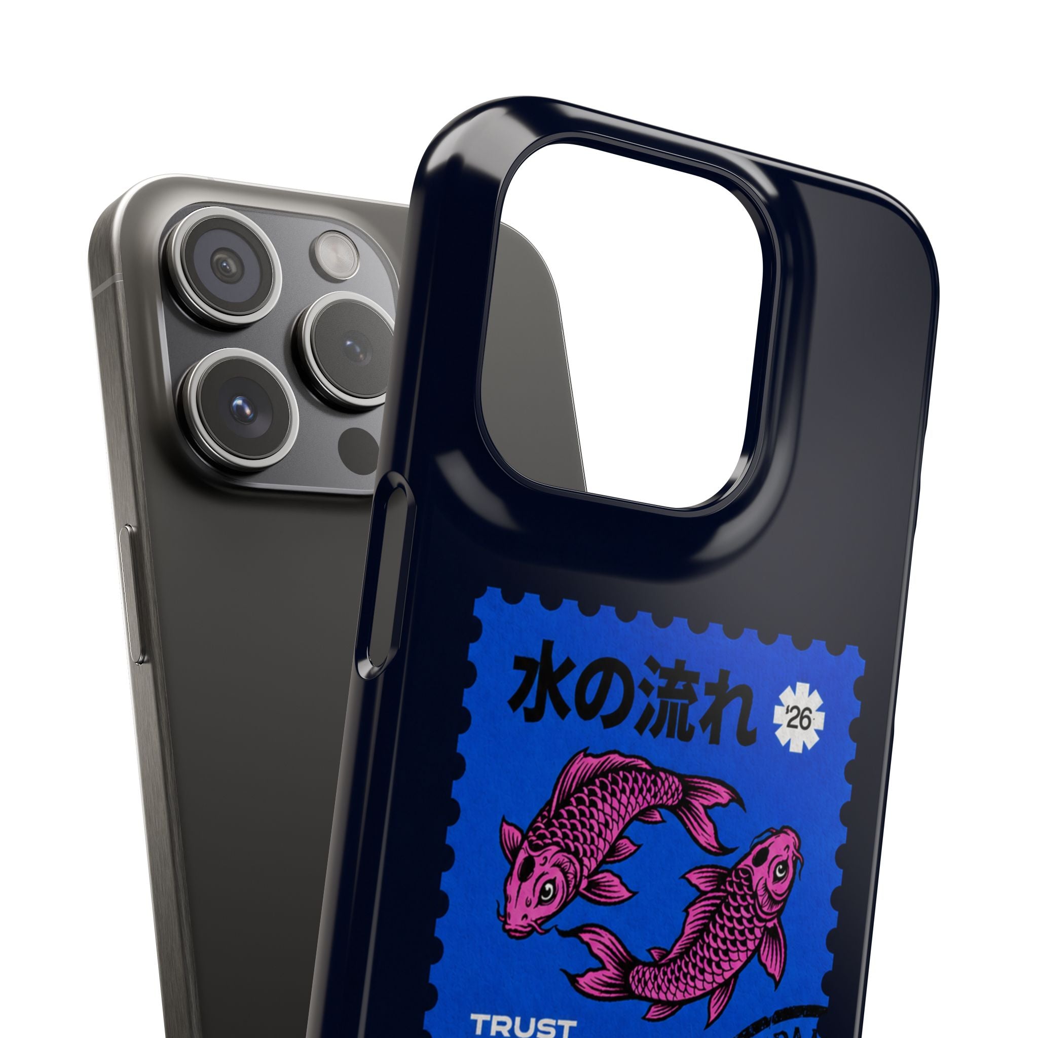 Trust The Flow Koi Phone Case