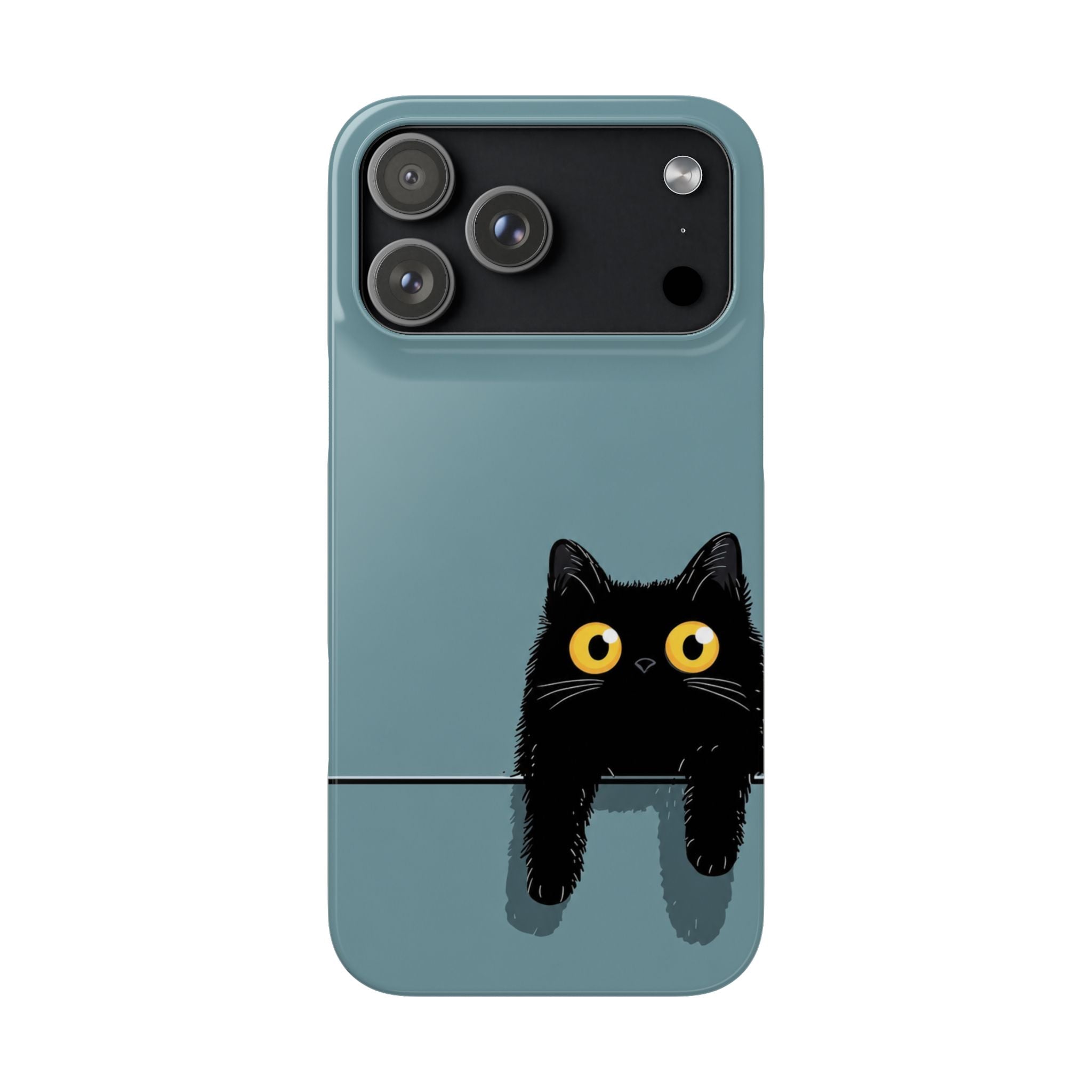 Cute Black Cat Phone Case