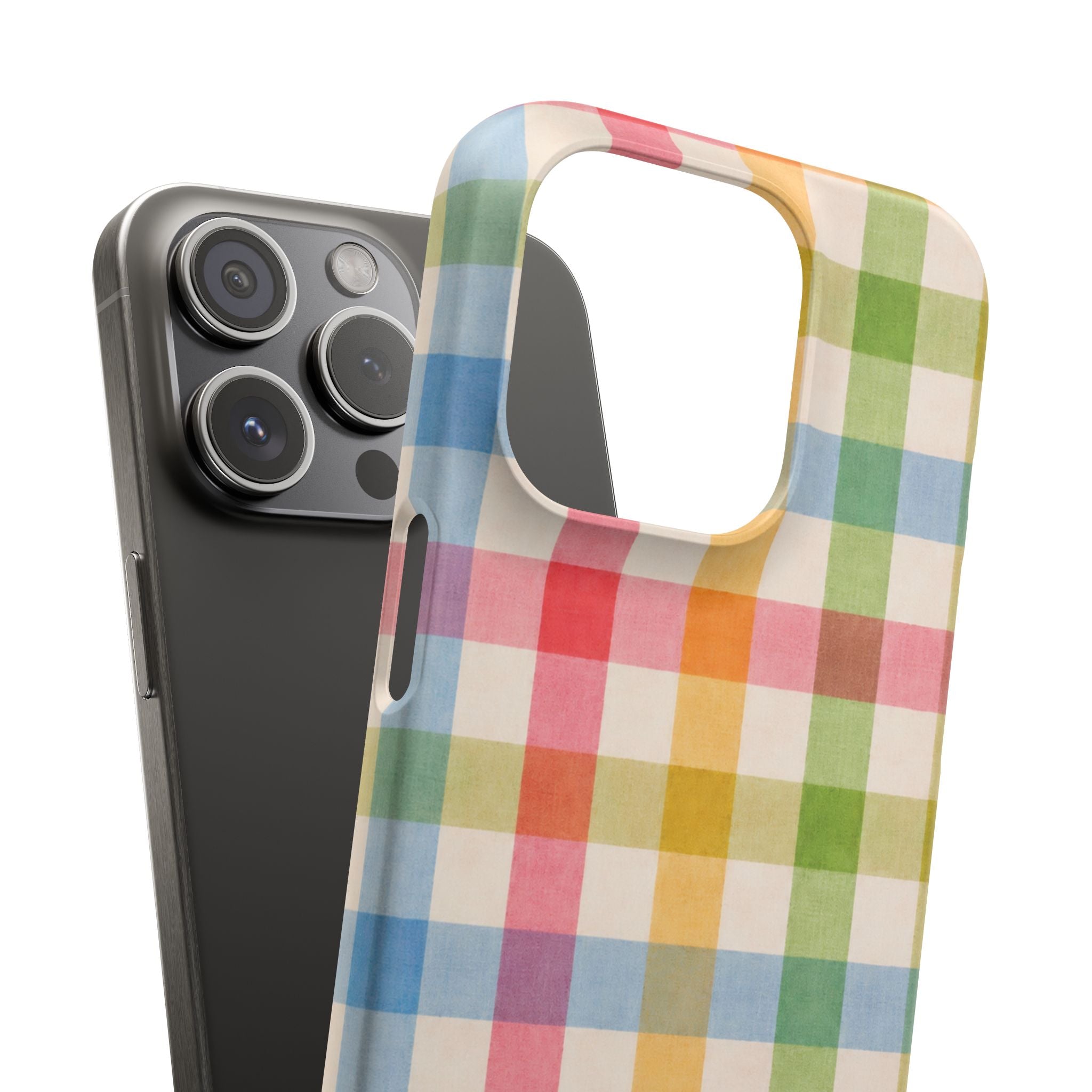 Pastel Plaid Phone Case
