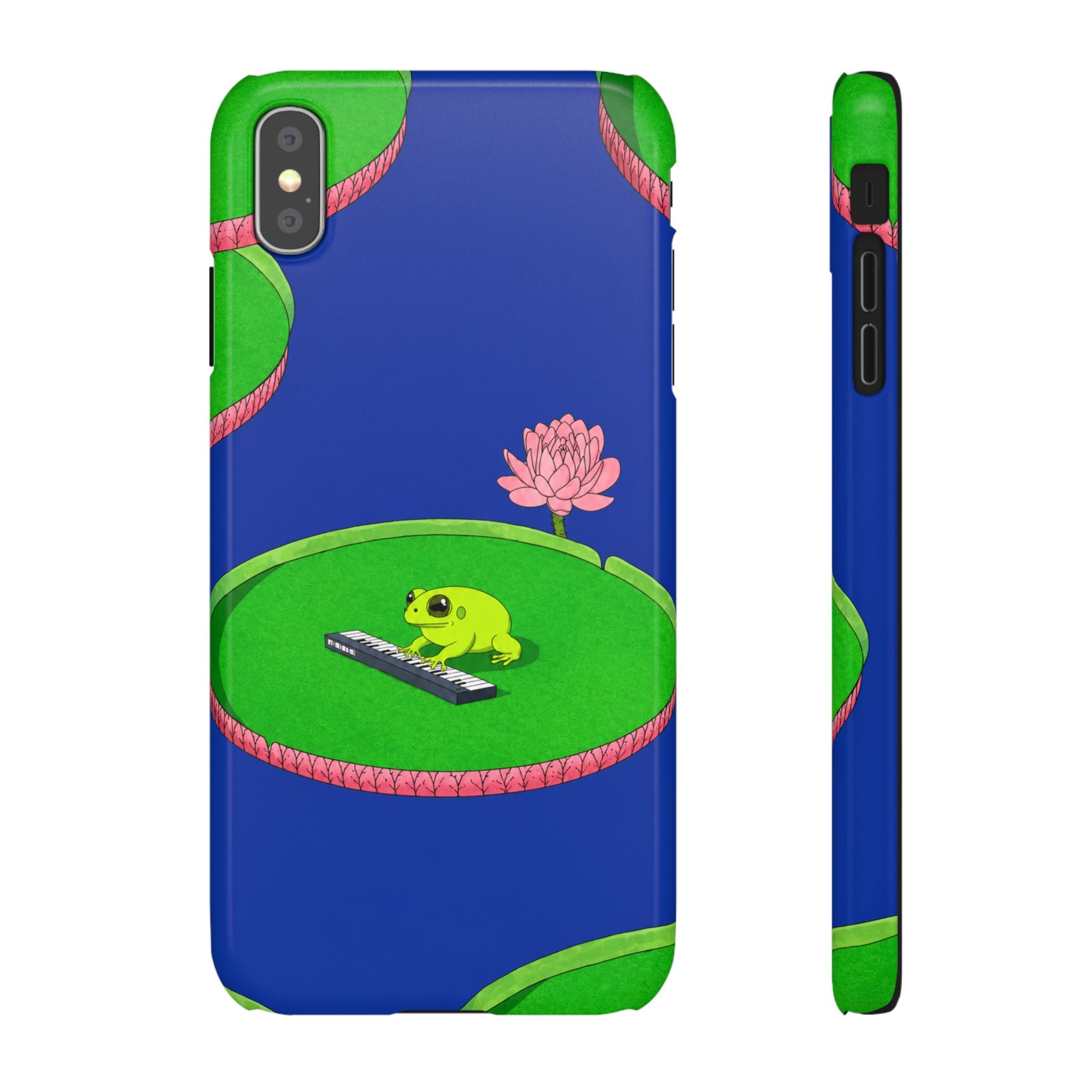 Frog Piano Phone Case
