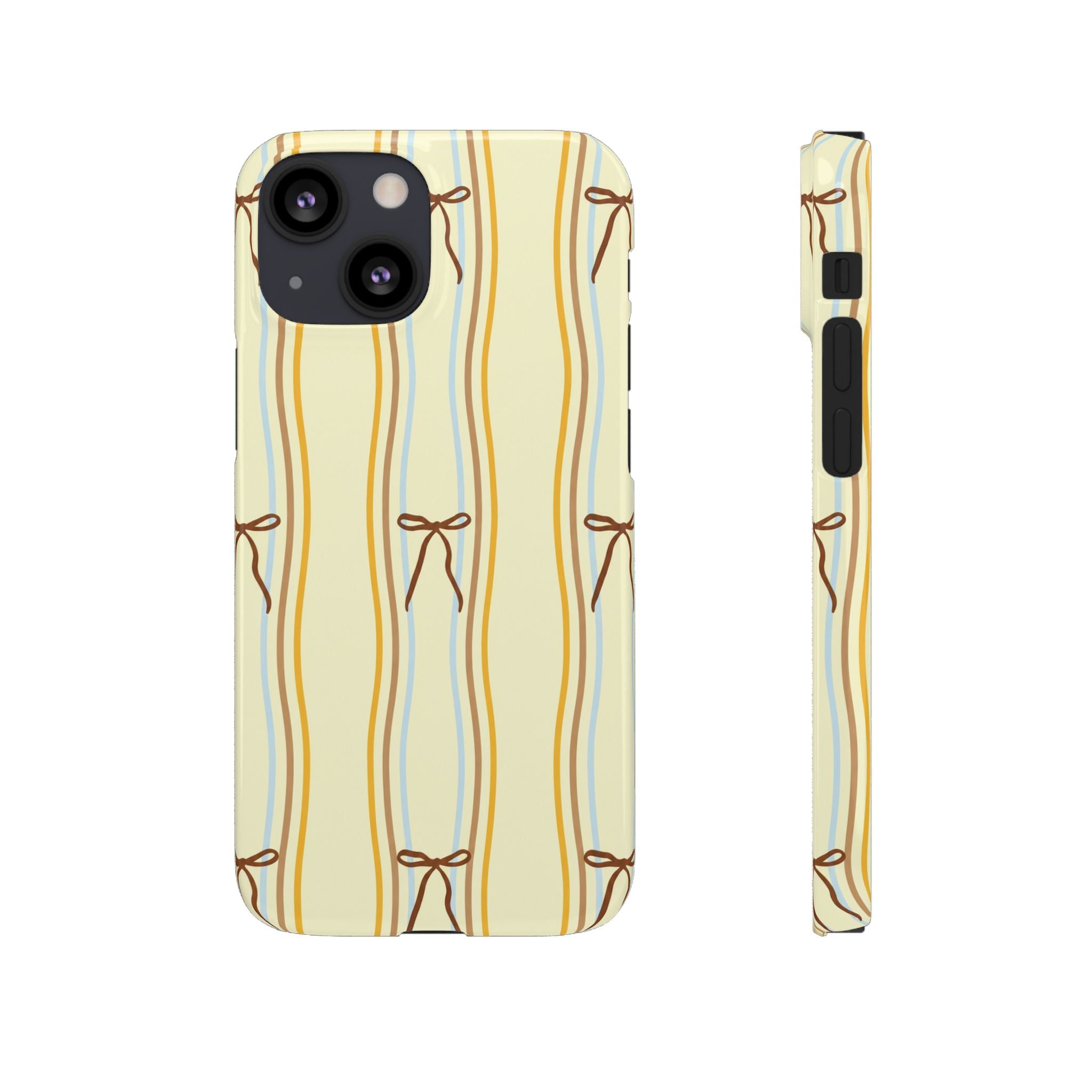 Bow Stripe Phone Case